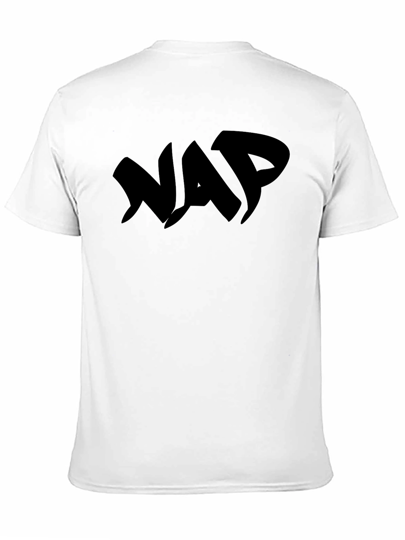 Black NAP Graphic Tee - Streetwear Style