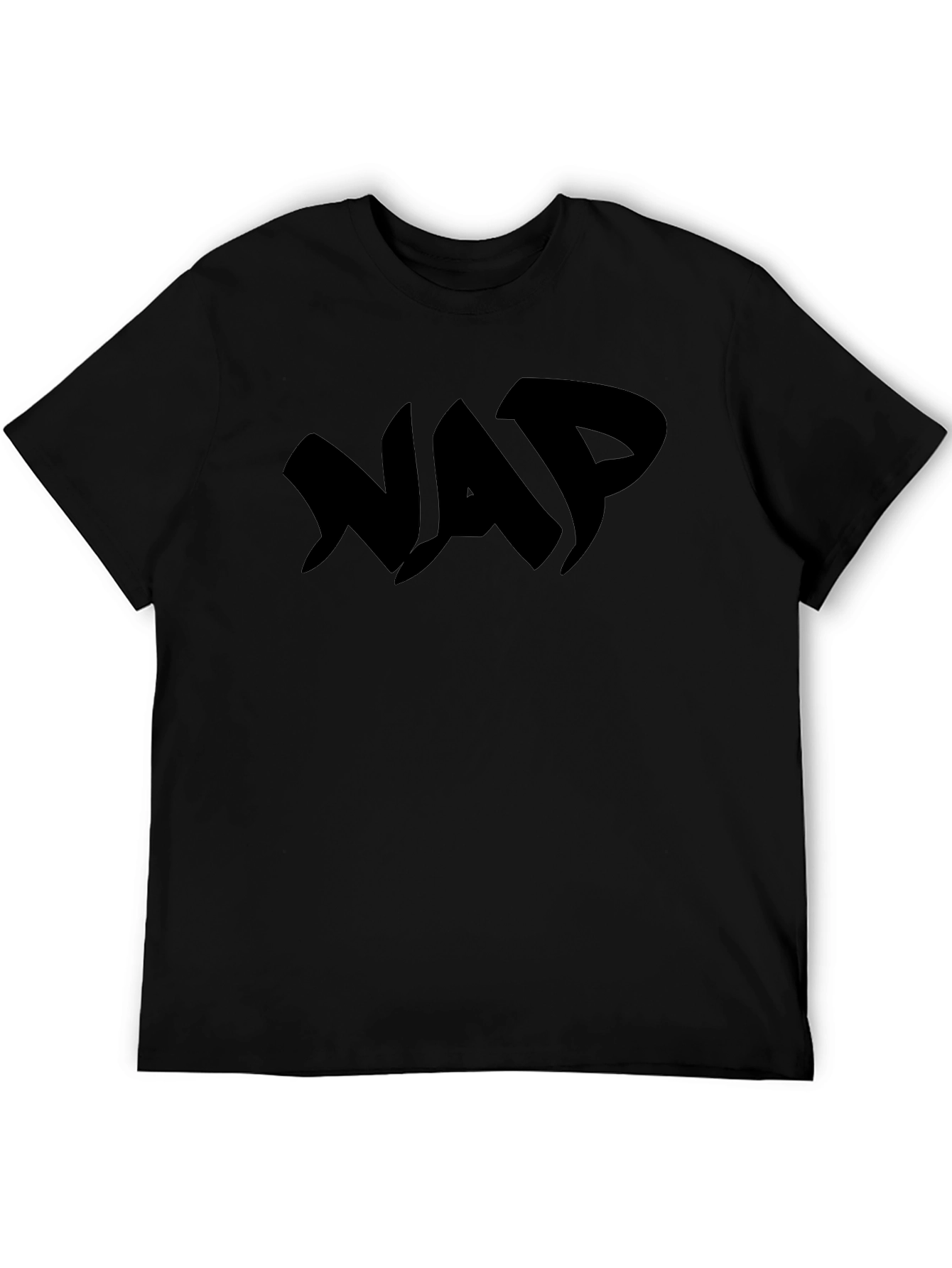Black NAP Graphic Tee - Streetwear Style
