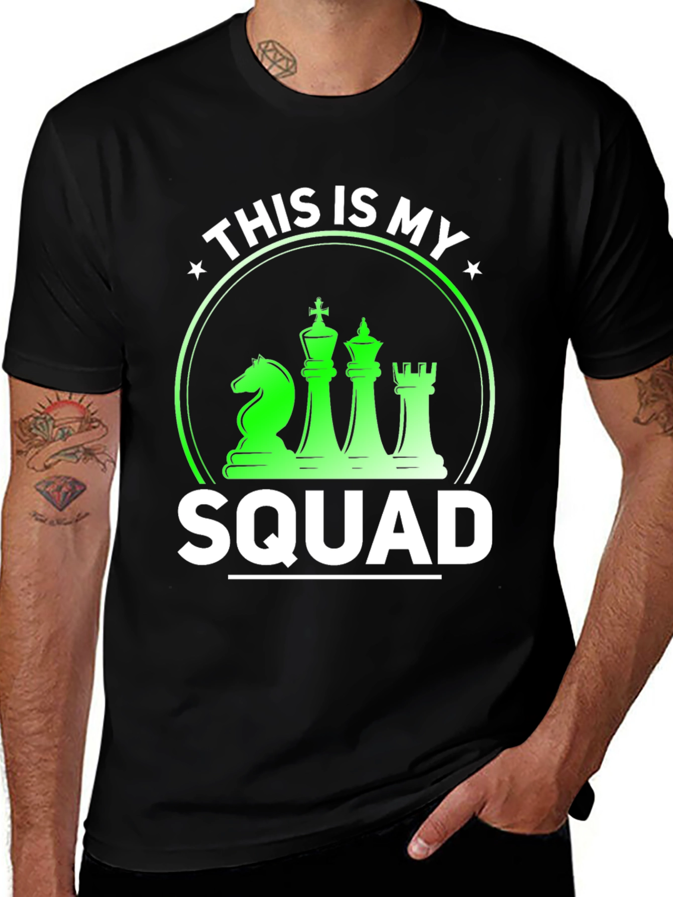 Chess Squad T-Shirt - This Is My Squad Tee