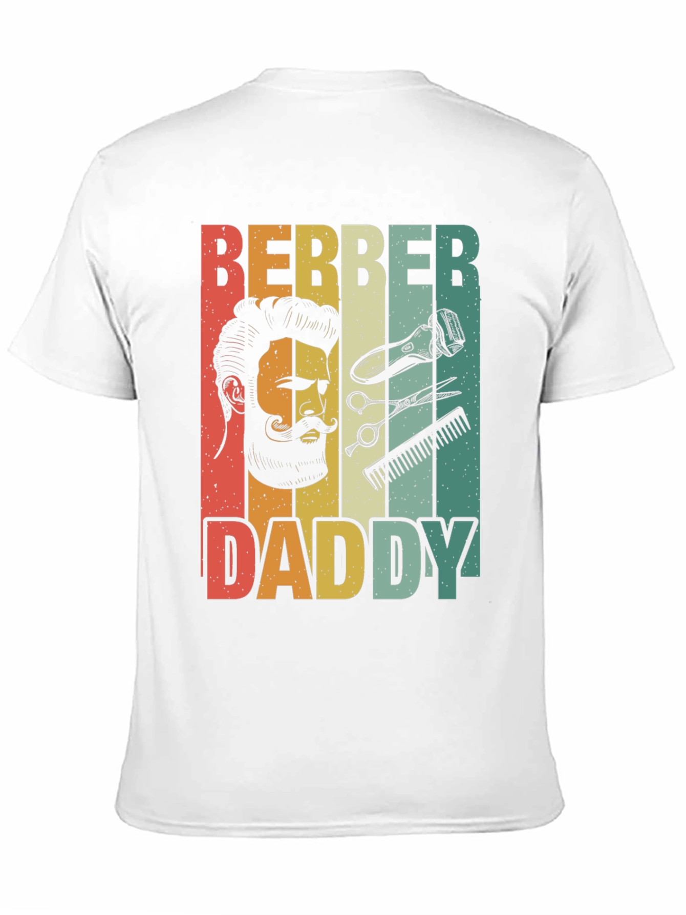 Barber Daddy T-Shirt - Retro Barber Design
