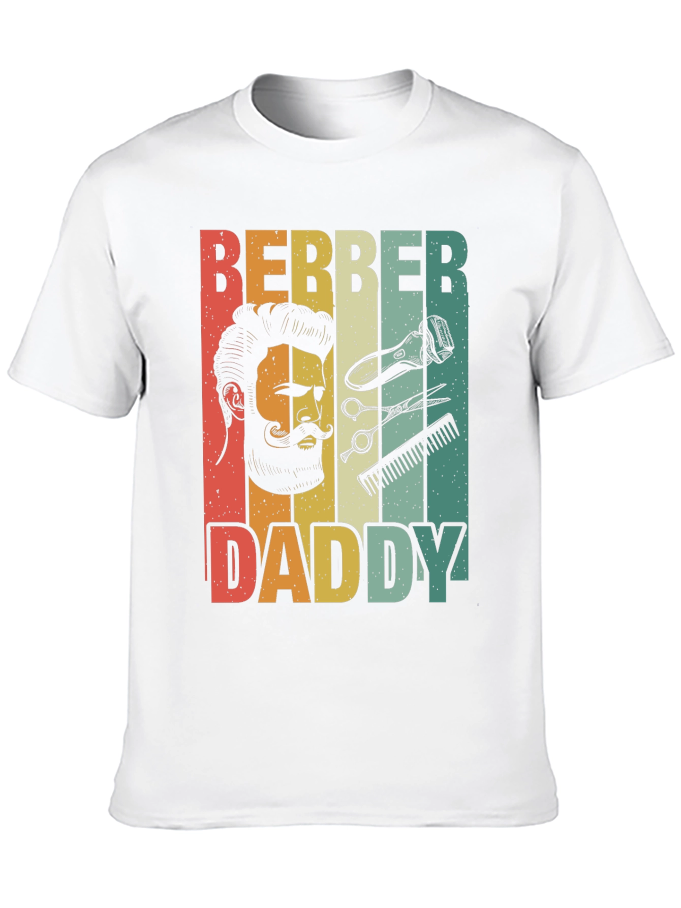 Barber Daddy T-Shirt - Retro Barber Design