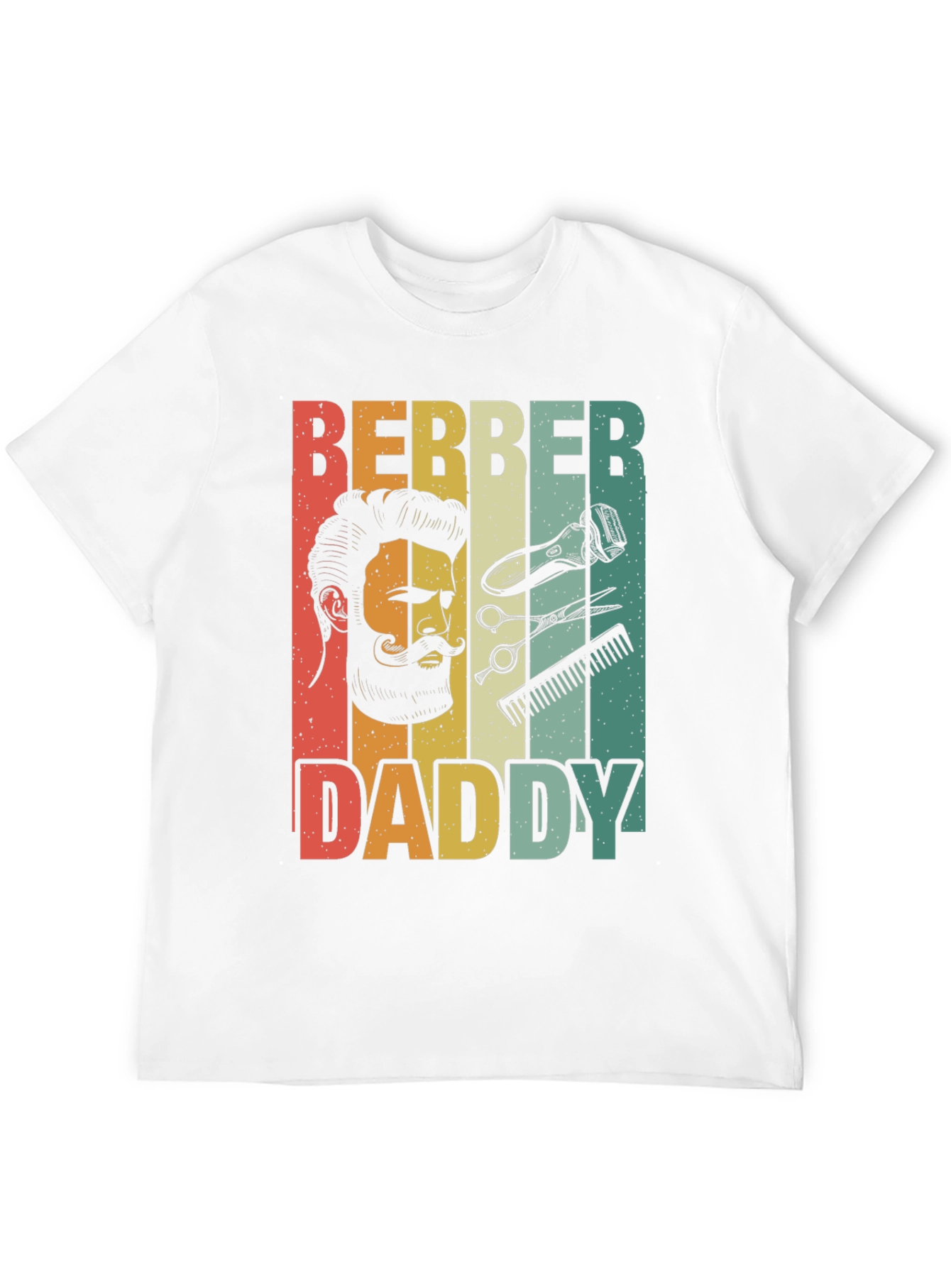 Barber Daddy T-Shirt - Retro Barber Design