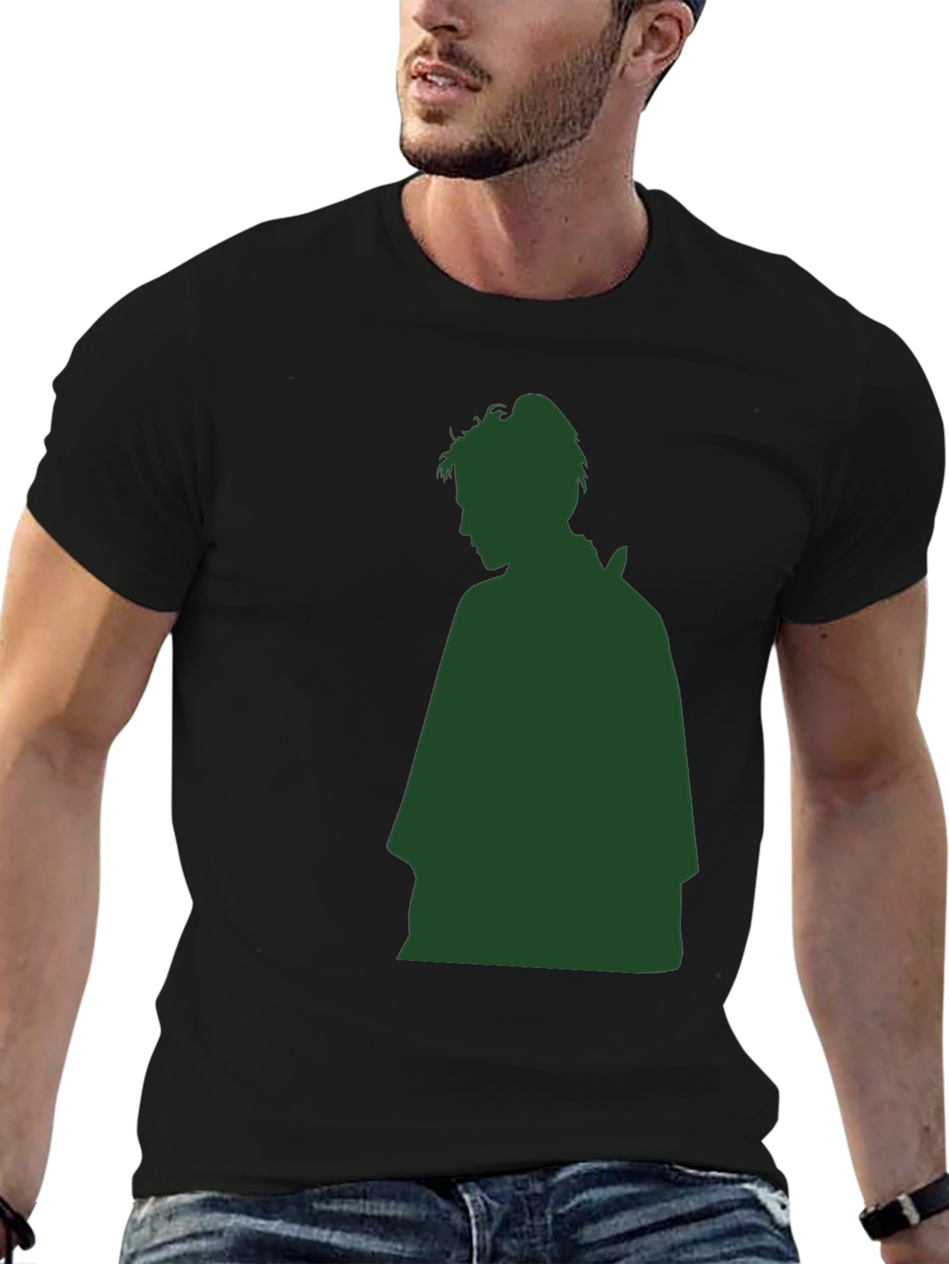 Mens Silhouette Graphic Tee - Stylish & Unique