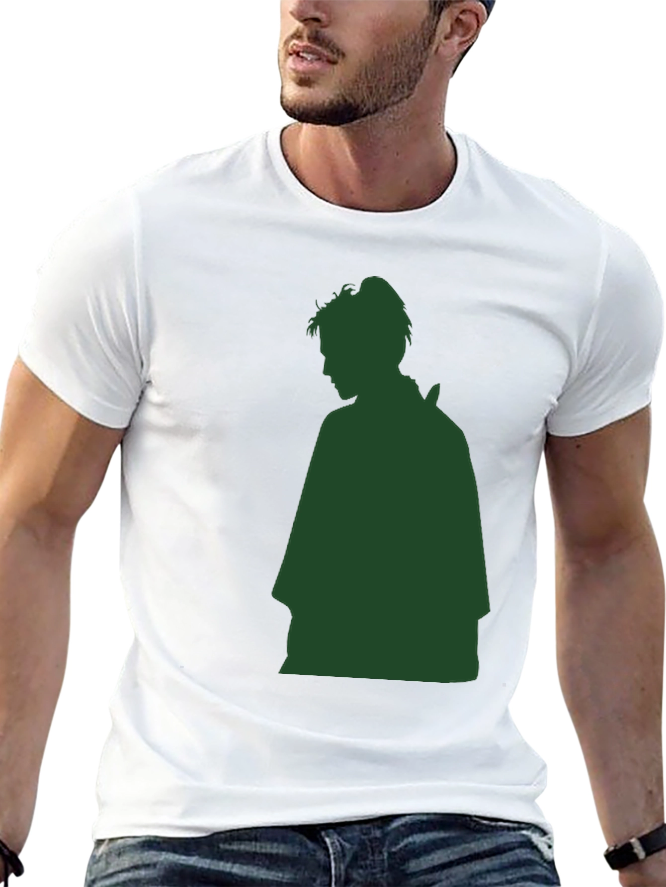 Mens Silhouette Graphic Tee - Stylish & Unique