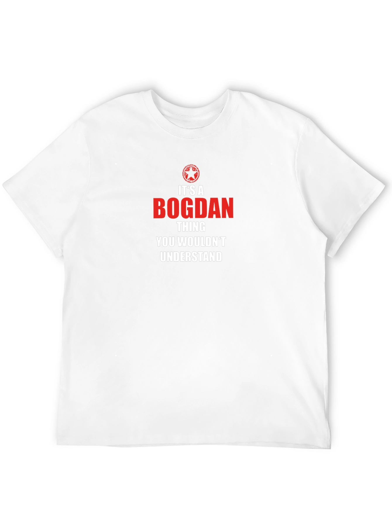 Its A Bogdan Thing - Black Graphic T-Shirt