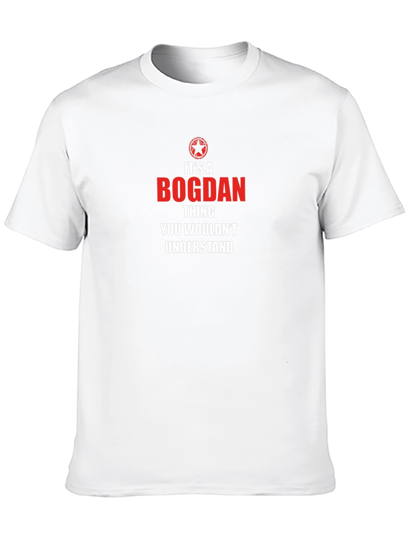 Its A Bogdan Thing - Black Graphic T-Shirt