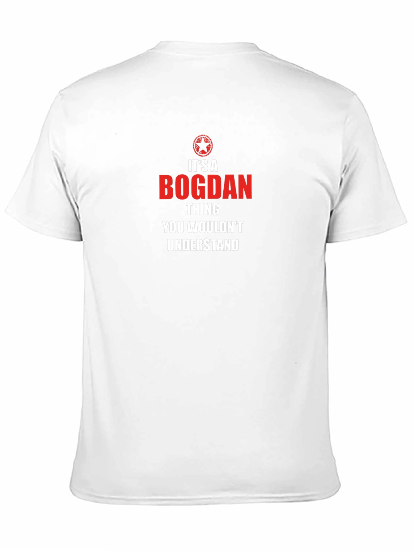 Its A Bogdan Thing - Black Graphic T-Shirt