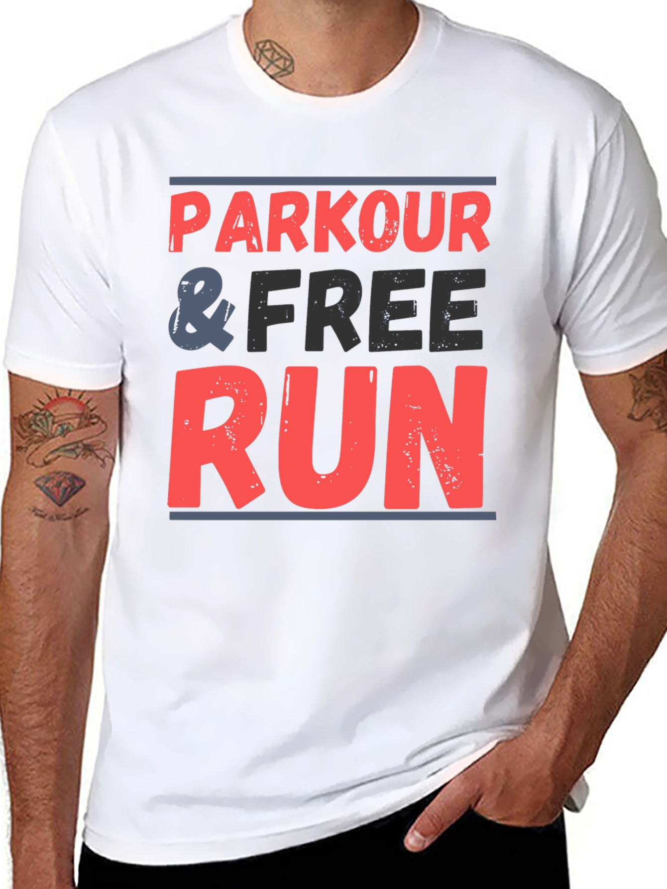 Parkour & Free Run Graphic T-Shirt
