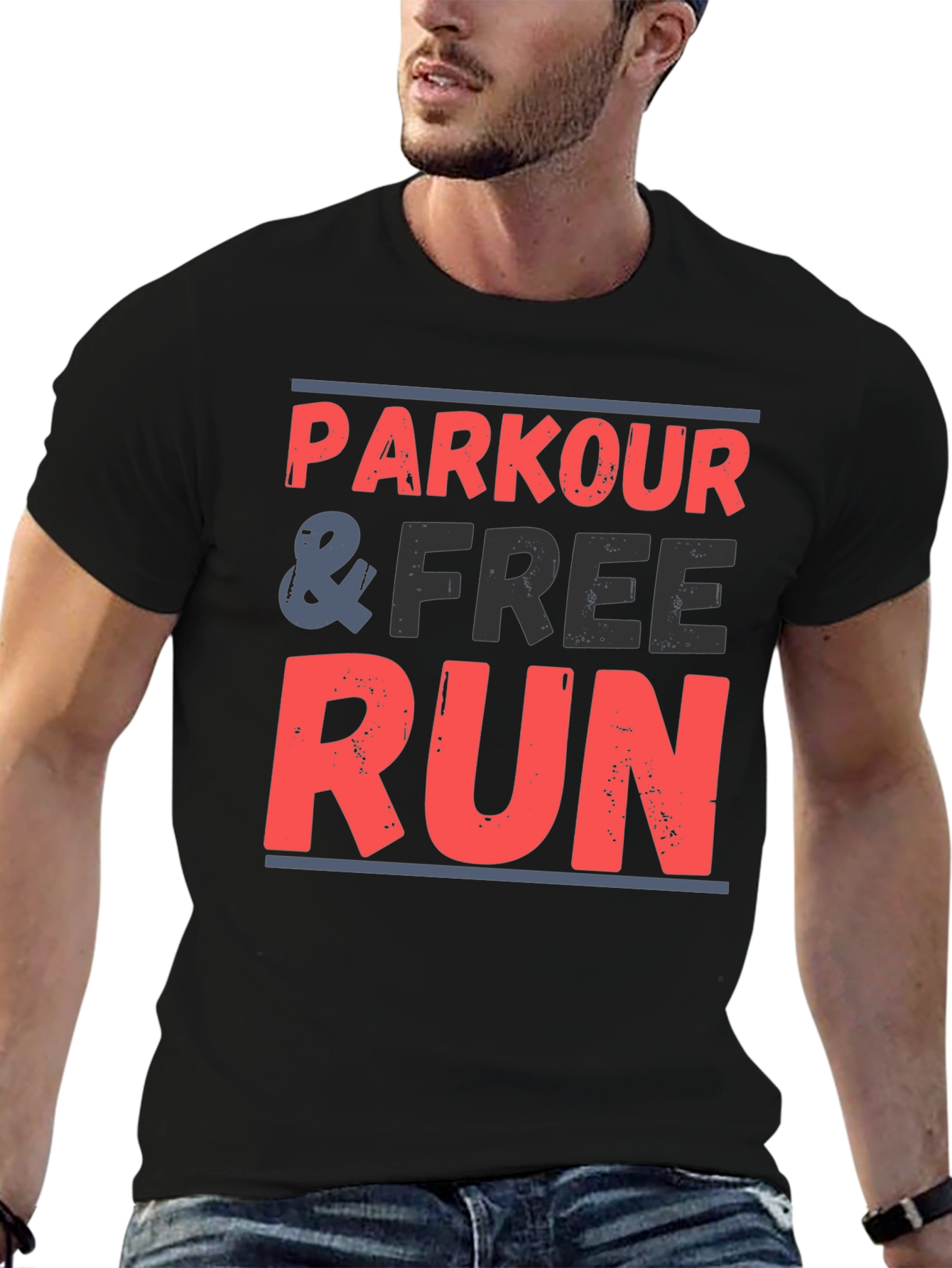 Parkour & Free Run Graphic T-Shirt