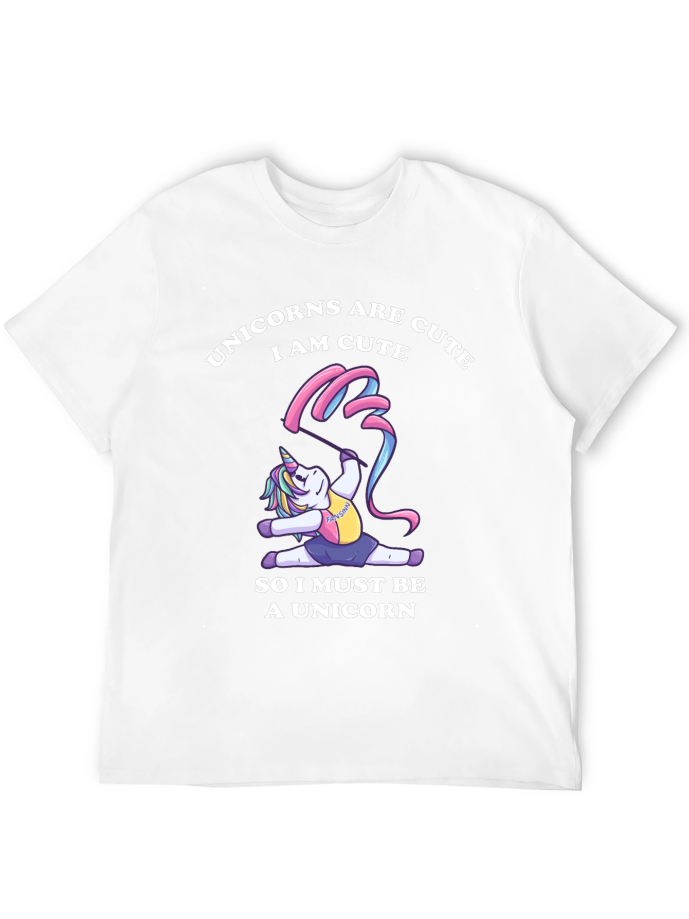 Cute Unicorn Gymnastics T-Shirt