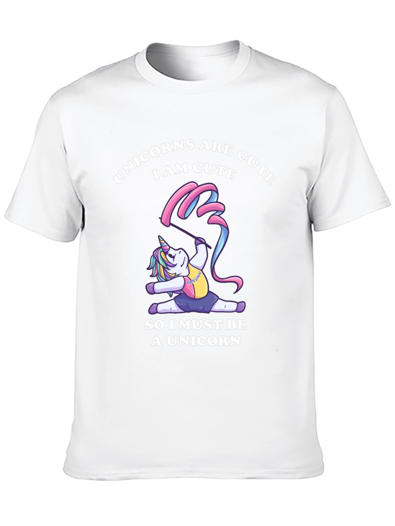 Cute Unicorn Gymnastics T-Shirt