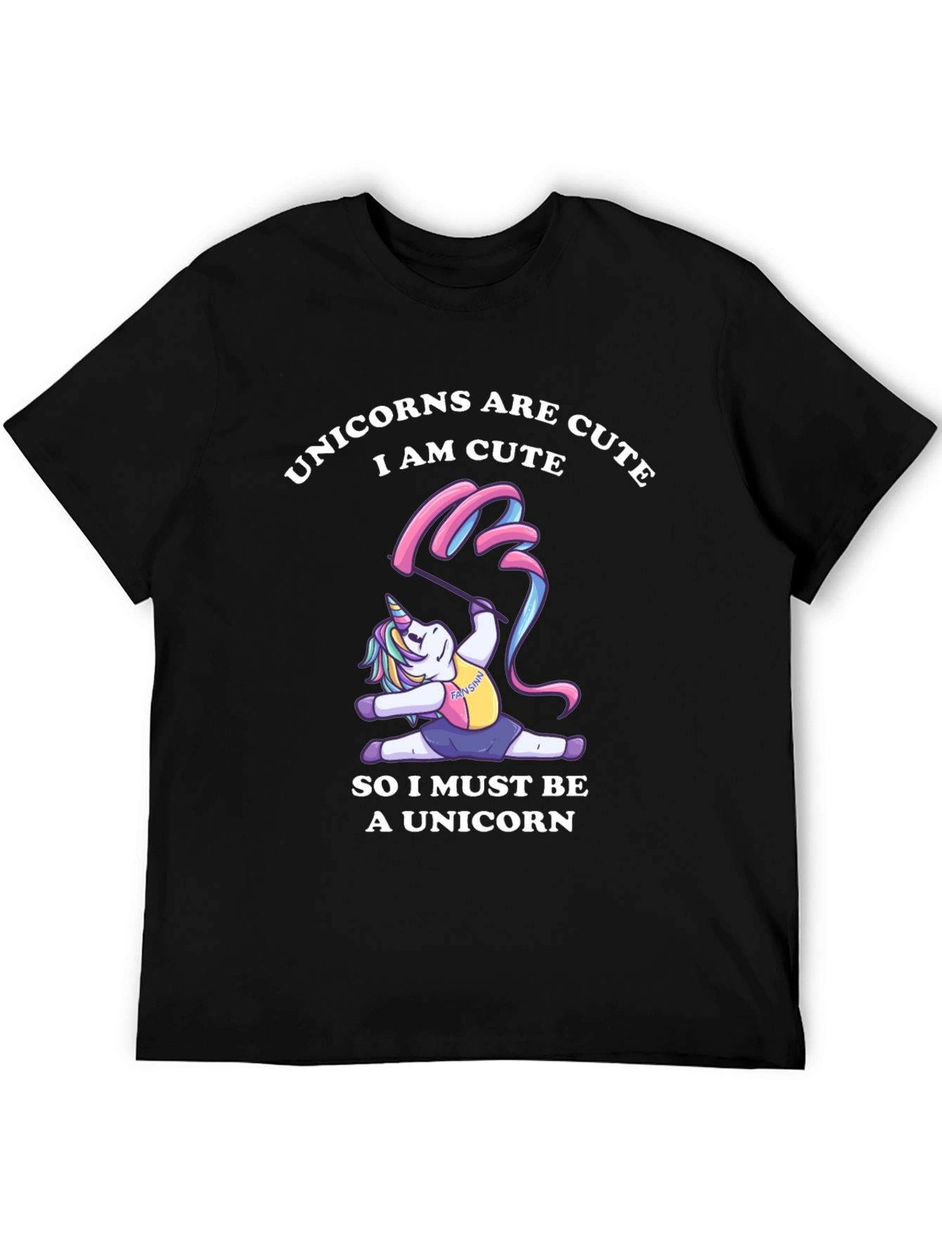 Cute Unicorn Gymnastics T-Shirt