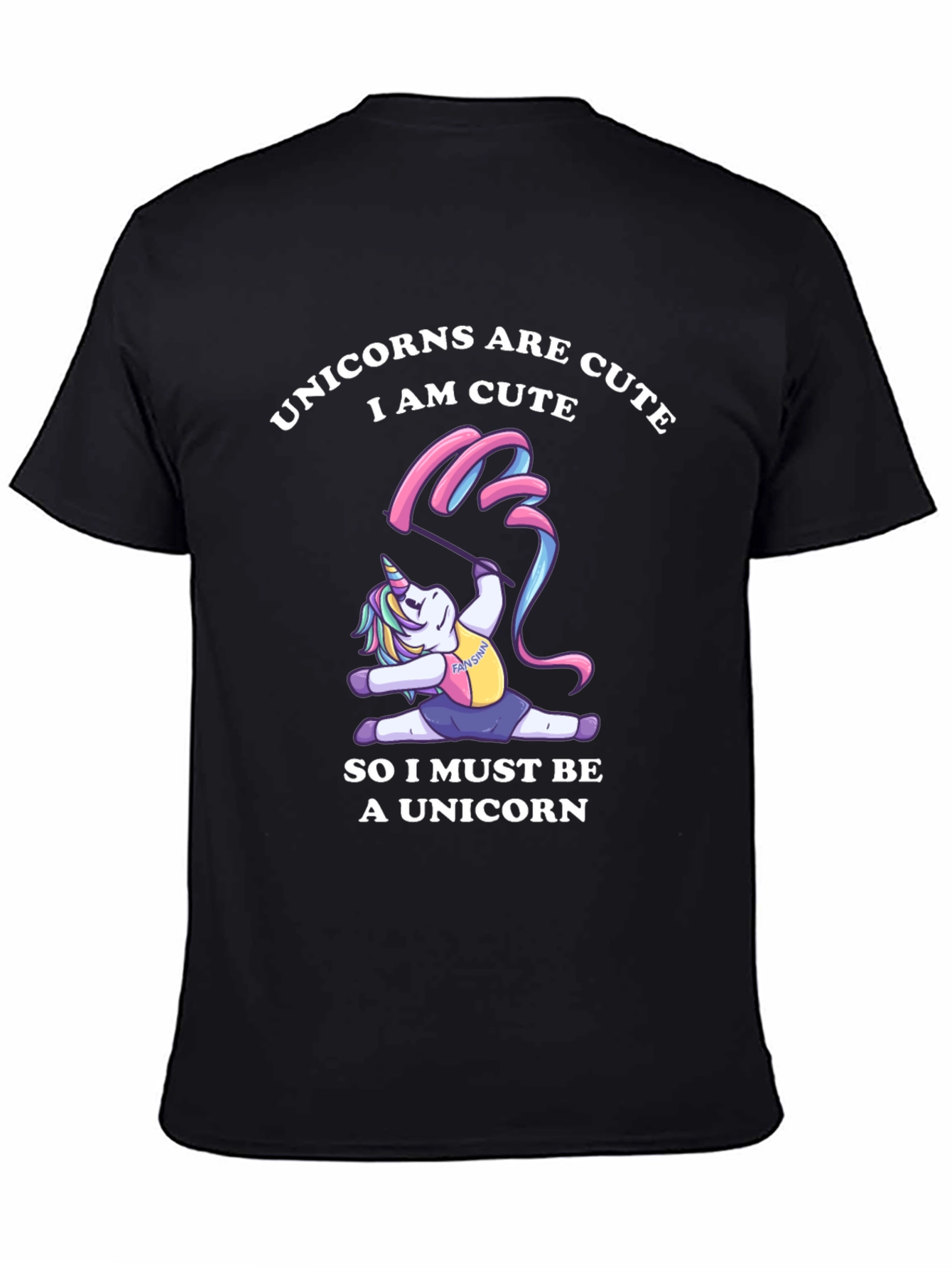 Cute Unicorn Gymnastics T-Shirt