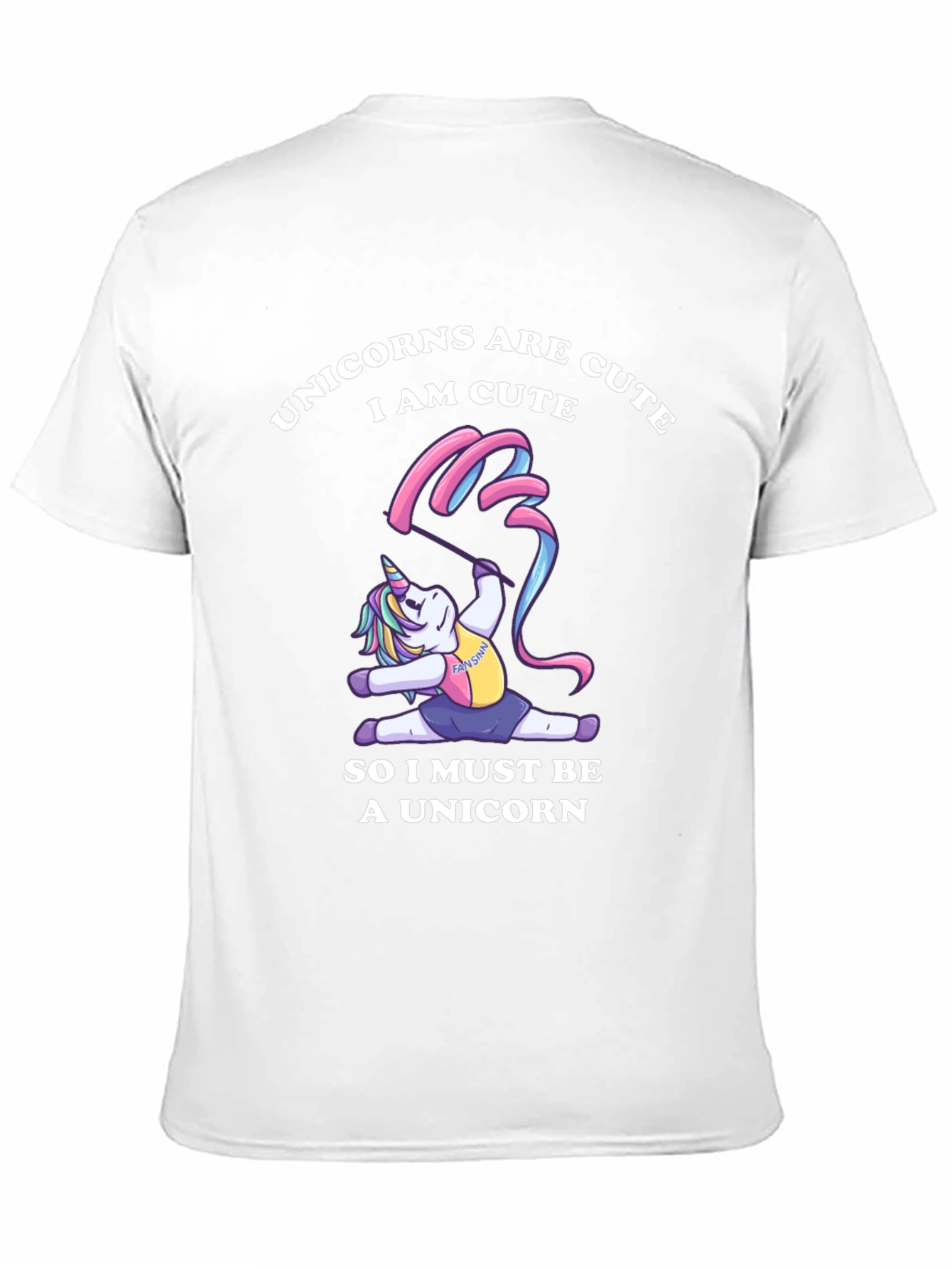Cute Unicorn Gymnastics T-Shirt