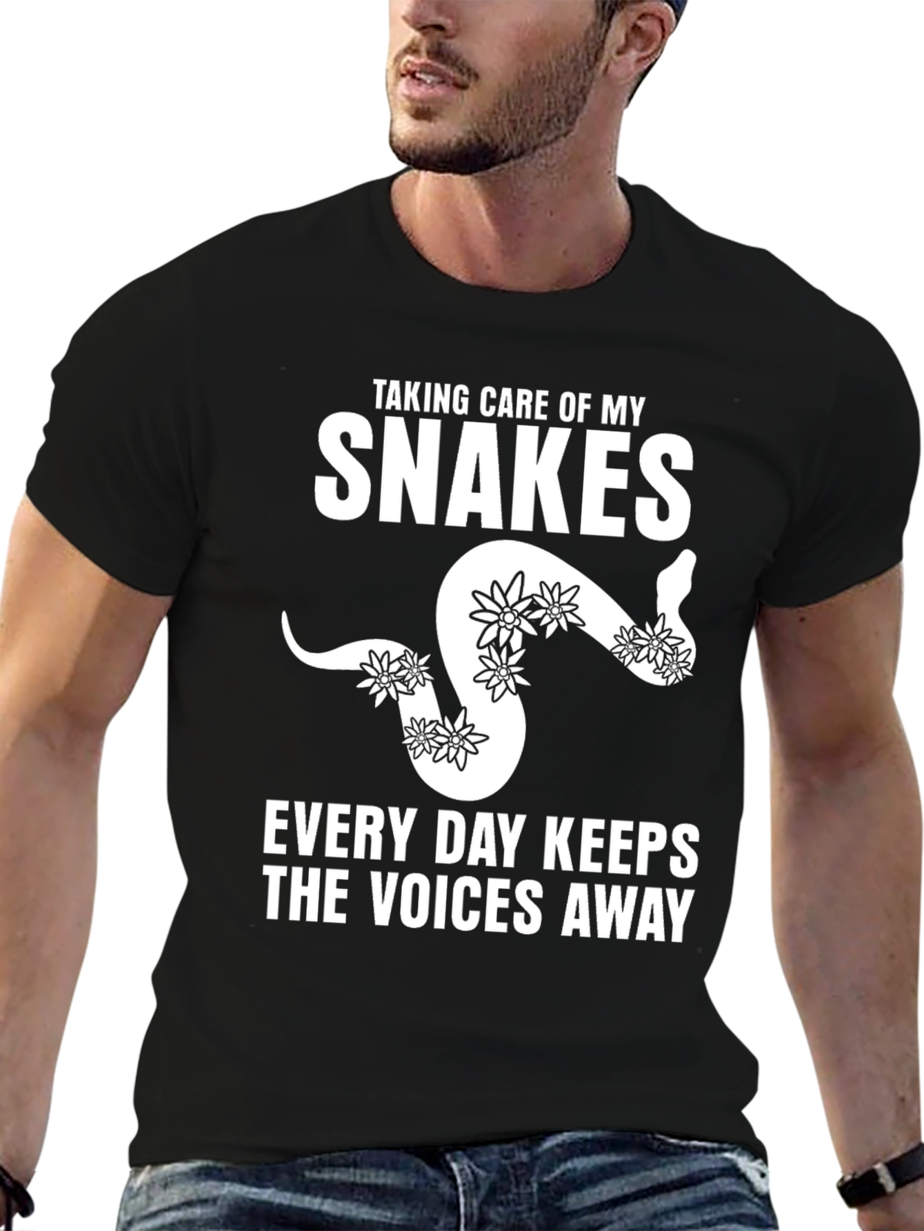 Snakes Keep Voices Away T-Shirt