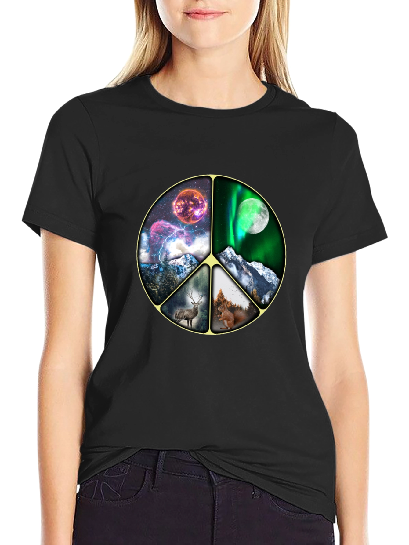 Nature Peace Sign T-Shirt