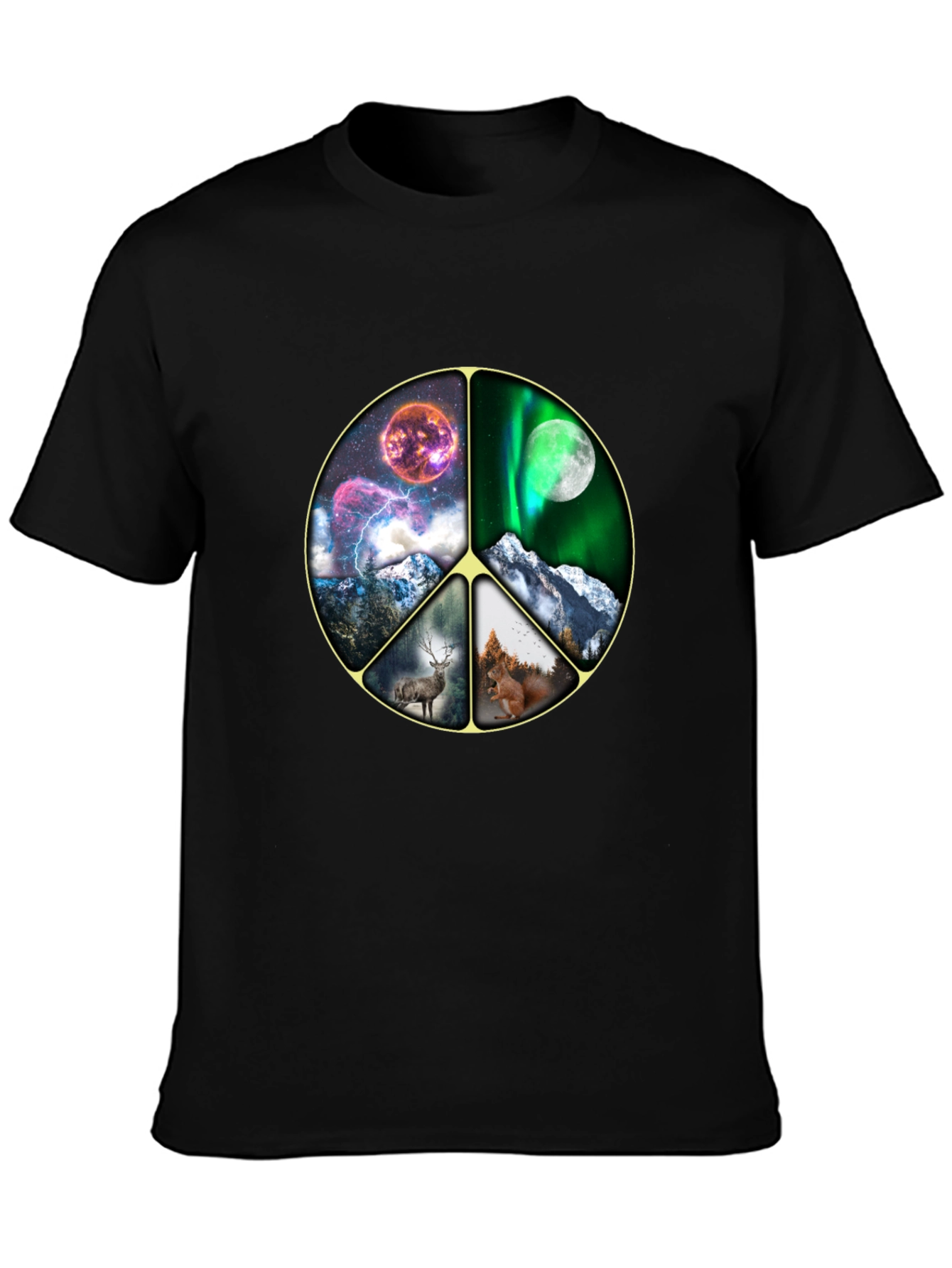 Nature Peace Sign T-Shirt