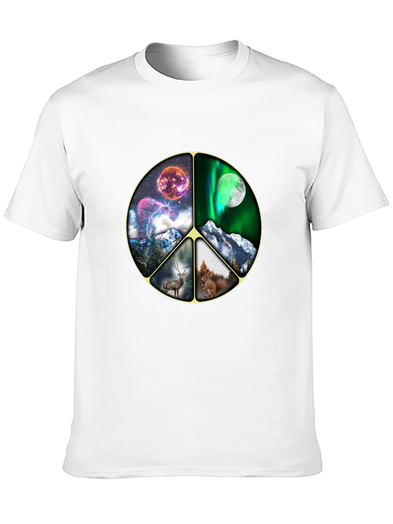 Nature Peace Sign T-Shirt