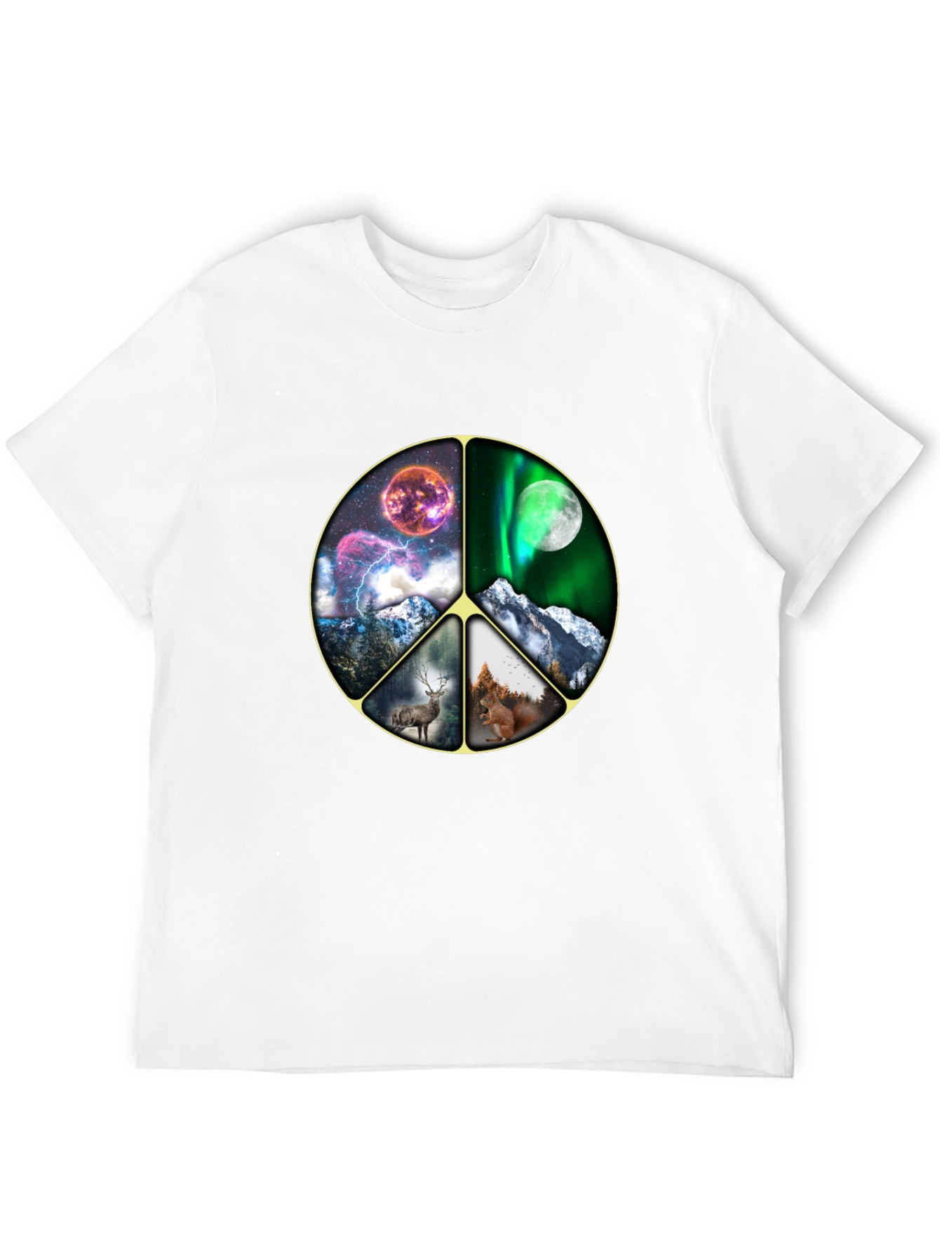 Nature Peace Sign T-Shirt