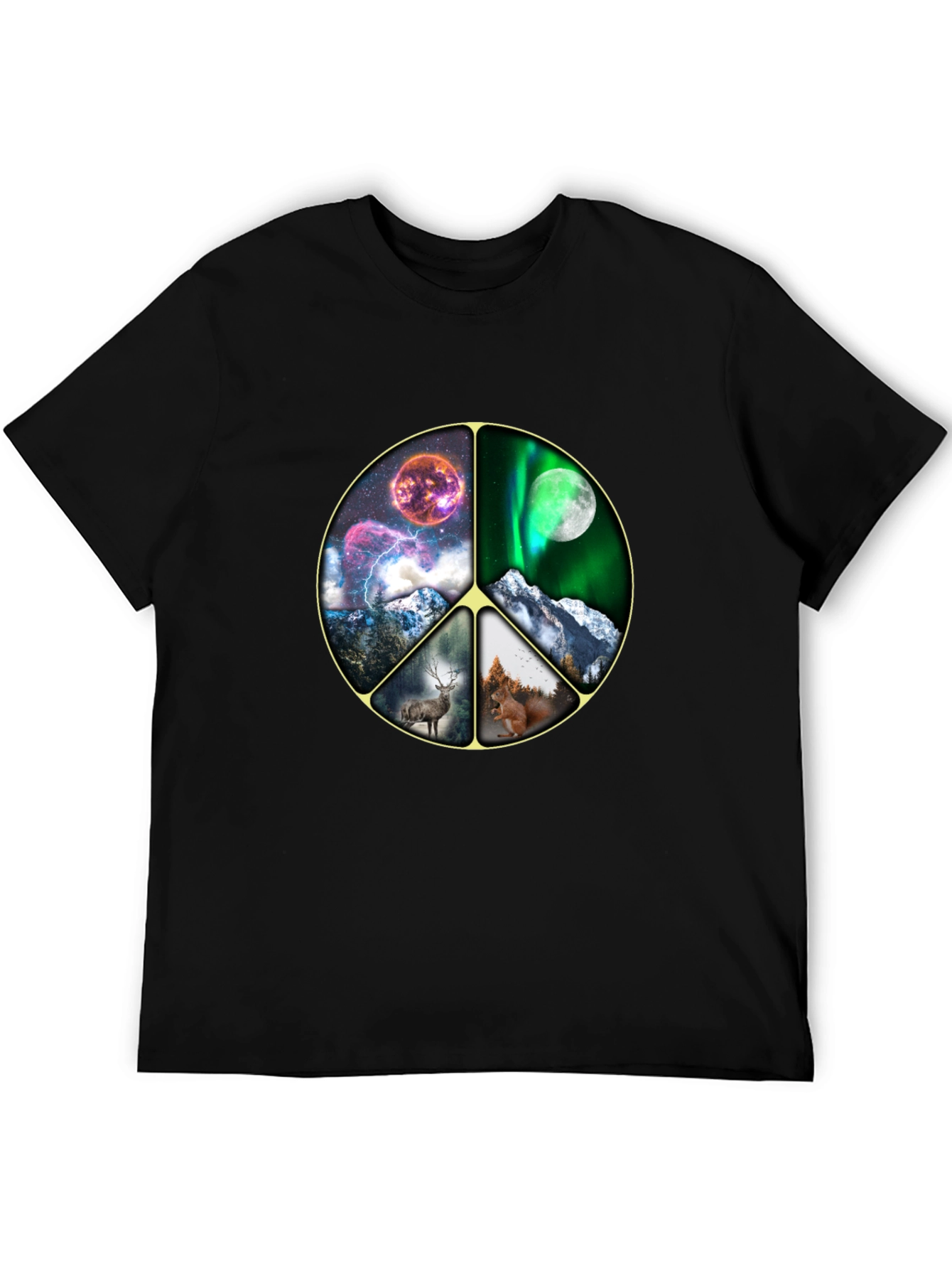 Nature Peace Sign T-Shirt