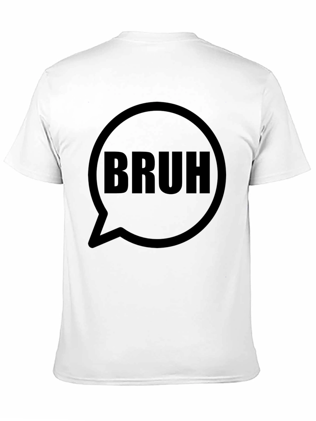 Bruh Graphic T-Shirt - Casual Speak Tee