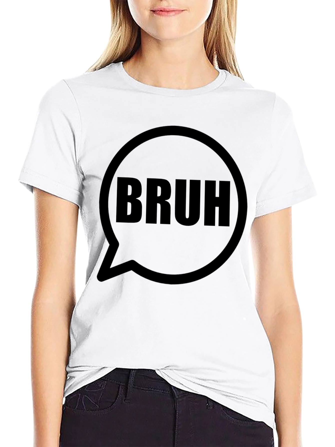 Bruh Graphic T-Shirt - Casual Speak Tee