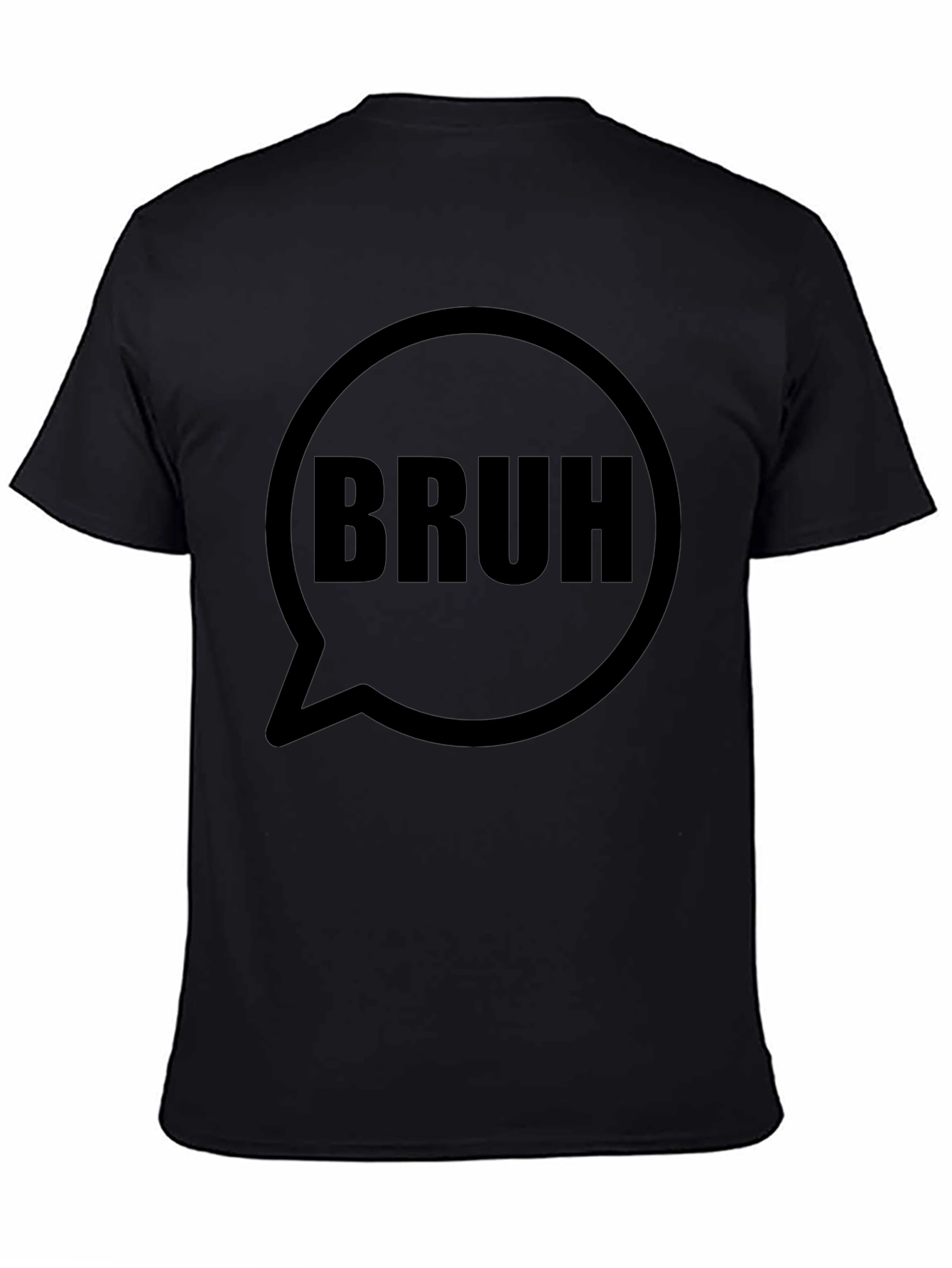 Bruh Graphic T-Shirt - Casual Speak Tee