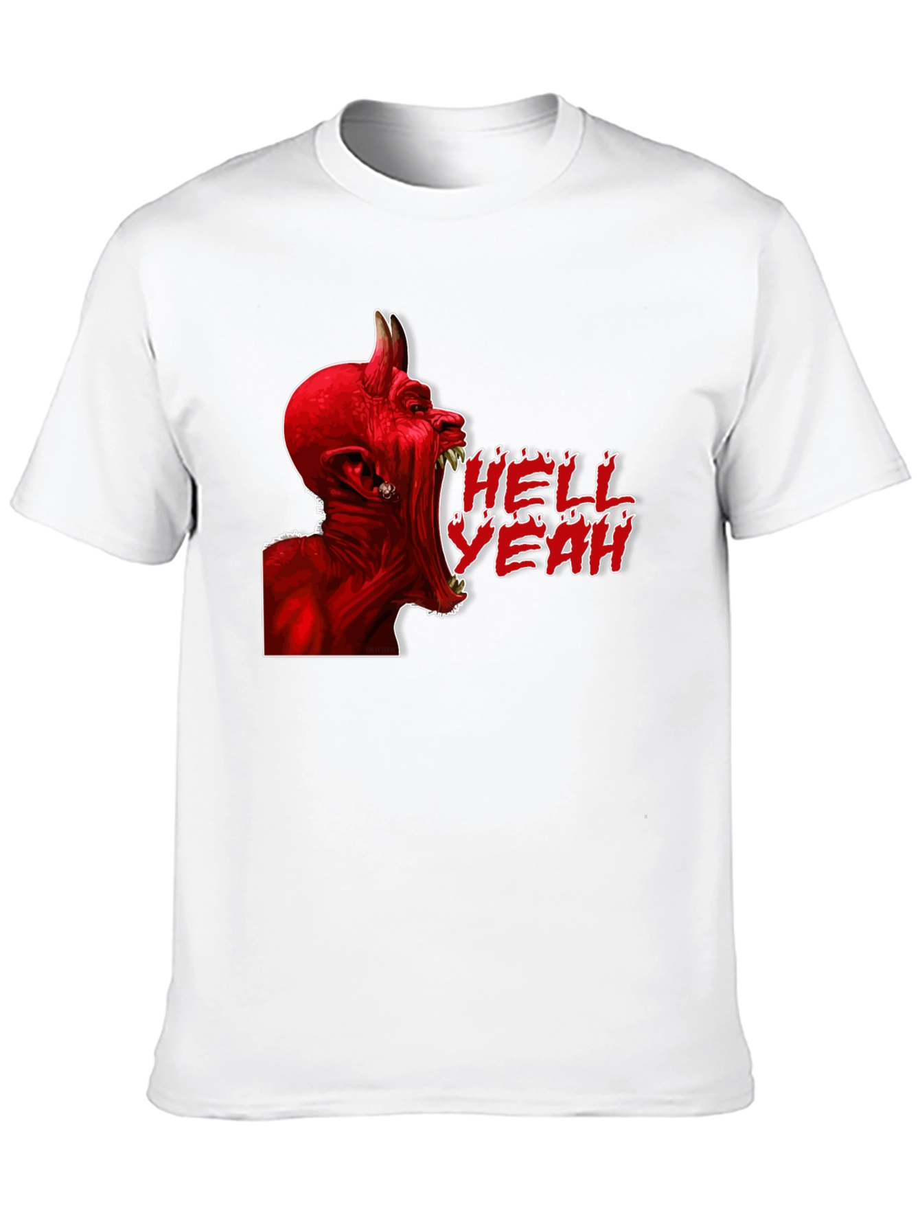 Hell Yeah Devil Graphic T-Shirt