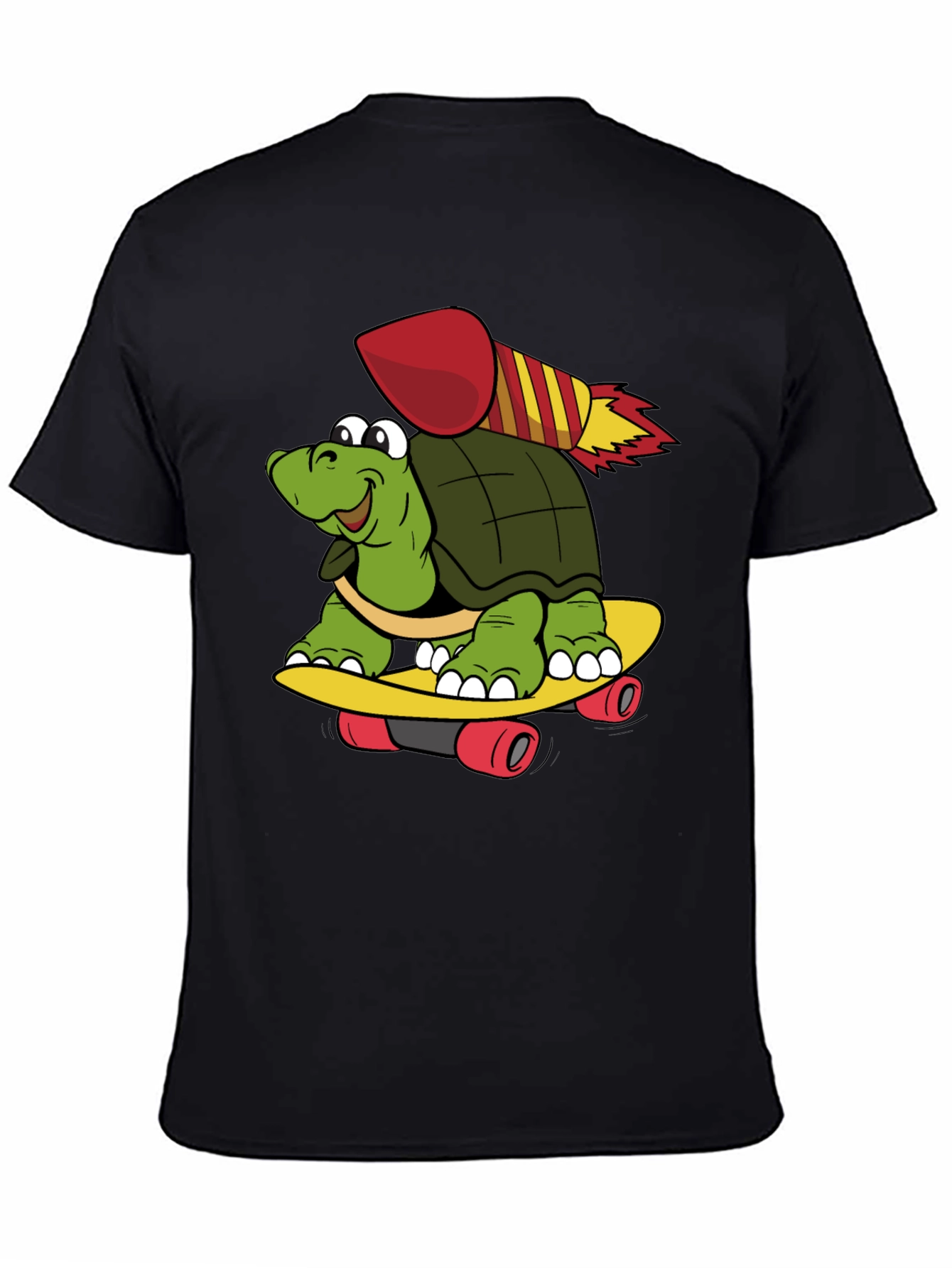 Turtle Skateboard Rocket T-Shirt