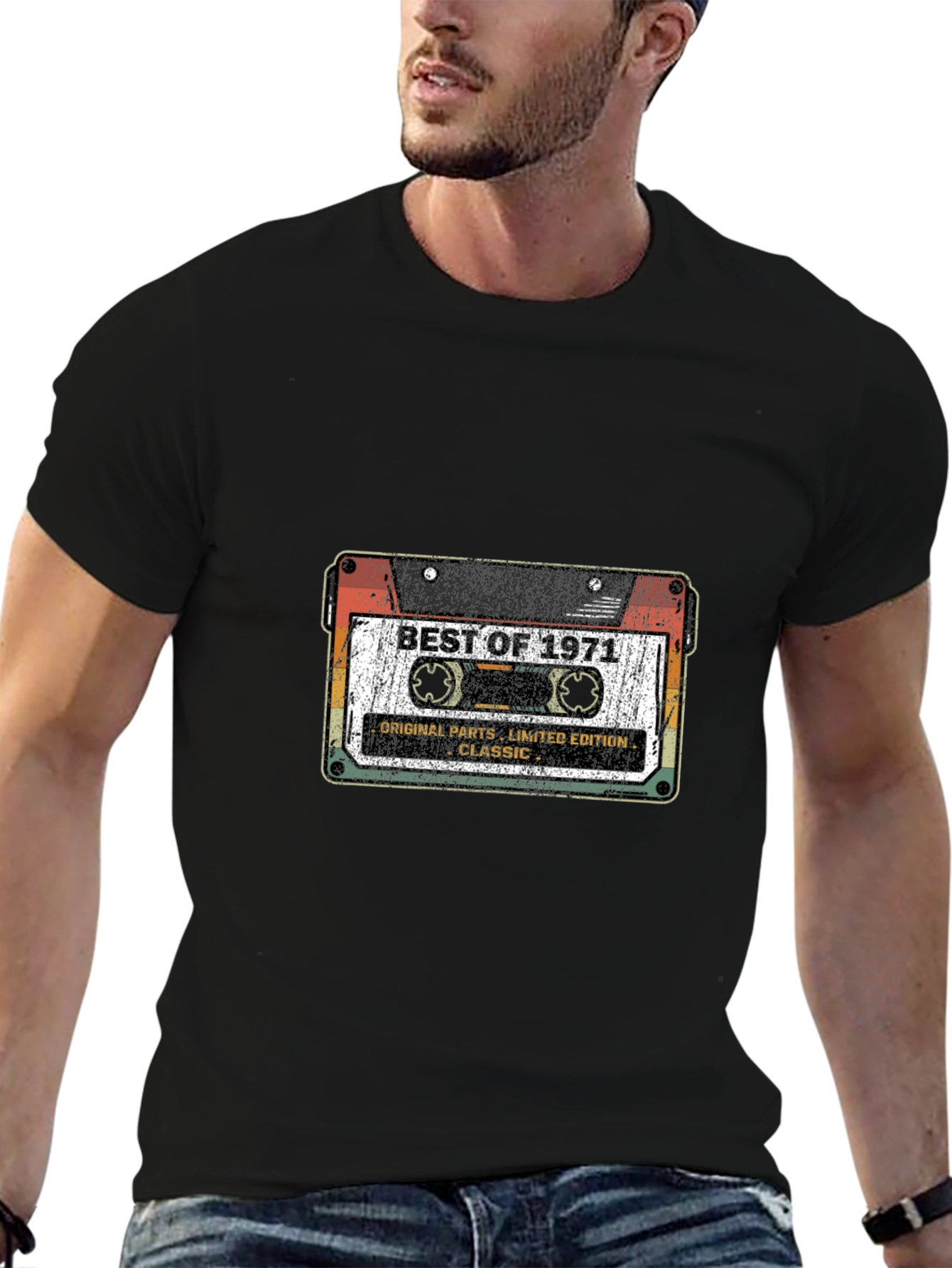 Best of 1971 Cassette Tape Graphic Tee