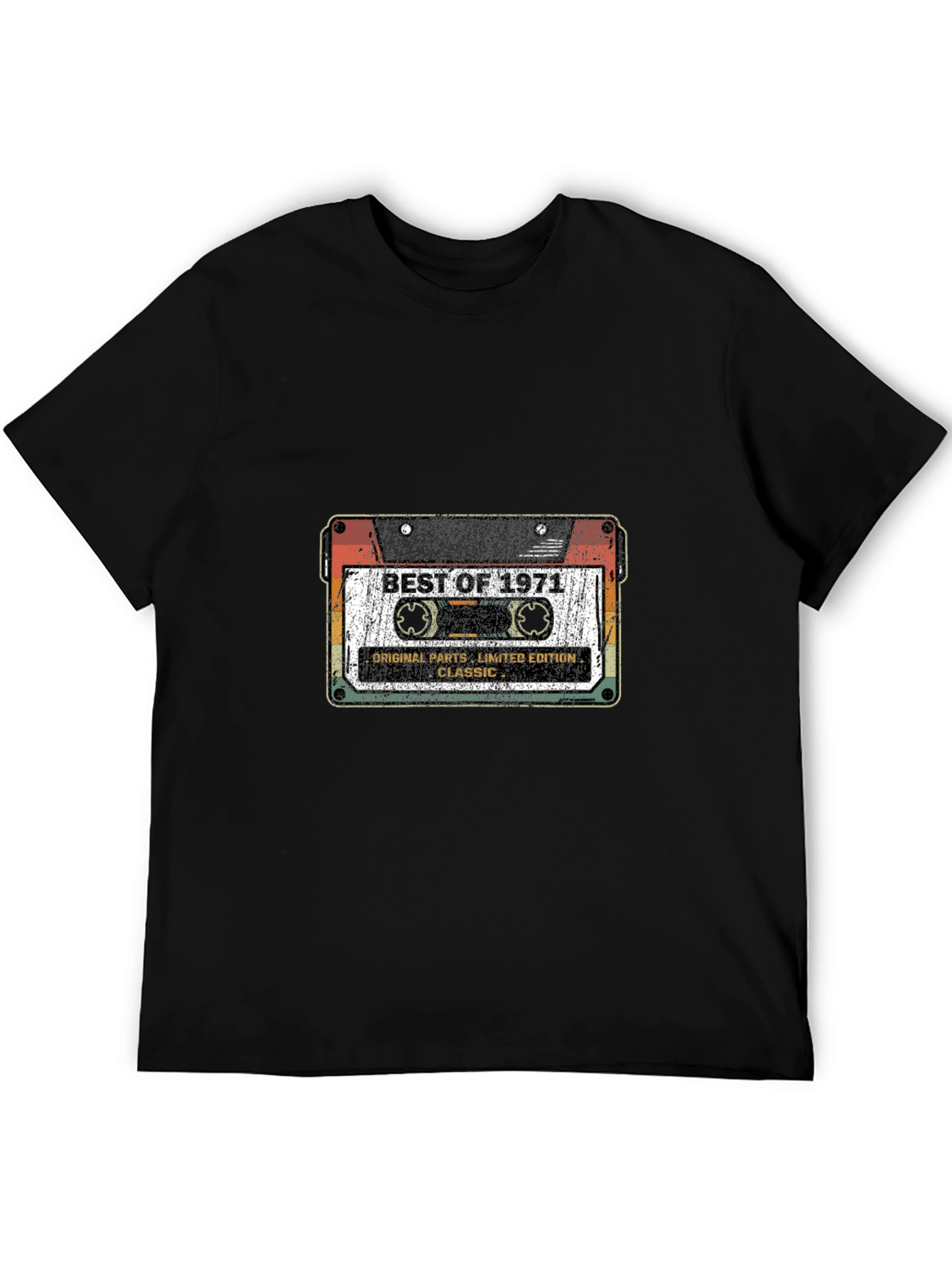 Best of 1971 Cassette Tape Graphic Tee