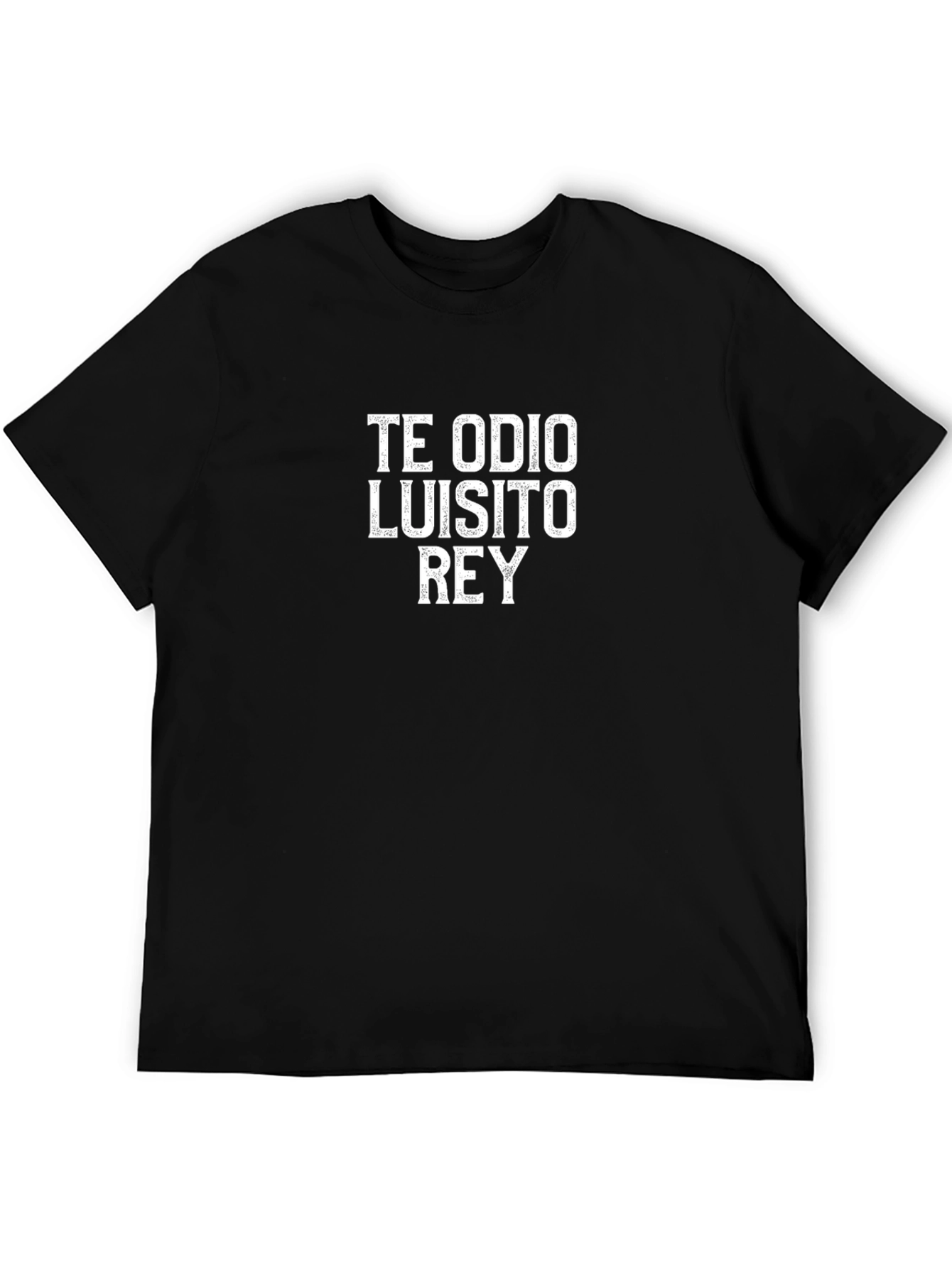 Te Odio Luisito Rey Graphic Tee - Black