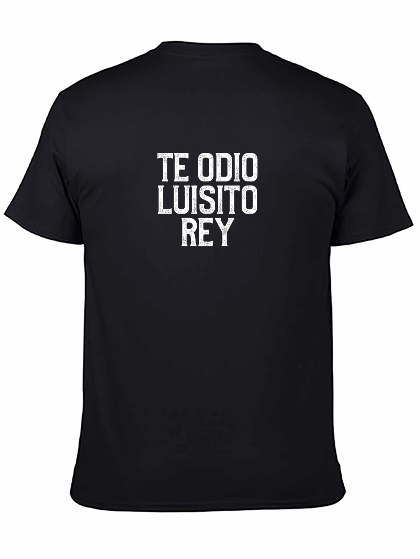 Te Odio Luisito Rey Graphic Tee - Black