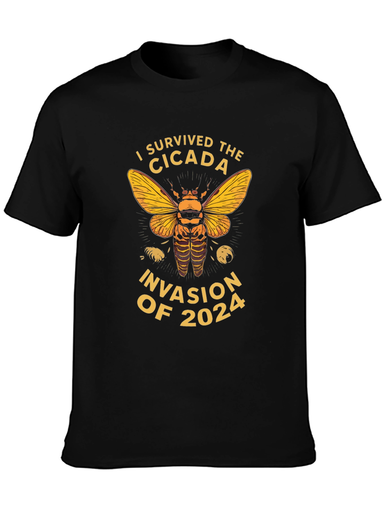 I Survived the Cicada Invasion of 2024 T-Shirt