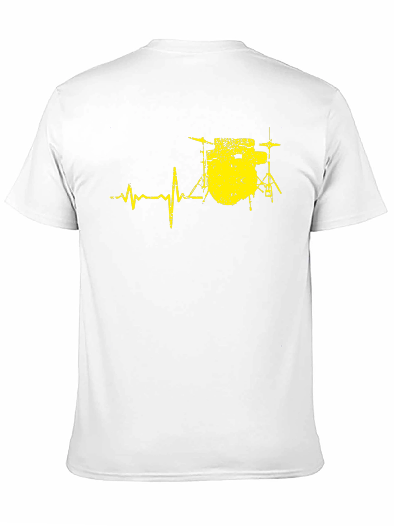 Drumbeat T-Shirt: Musicians Heartbeat Graphic Tee