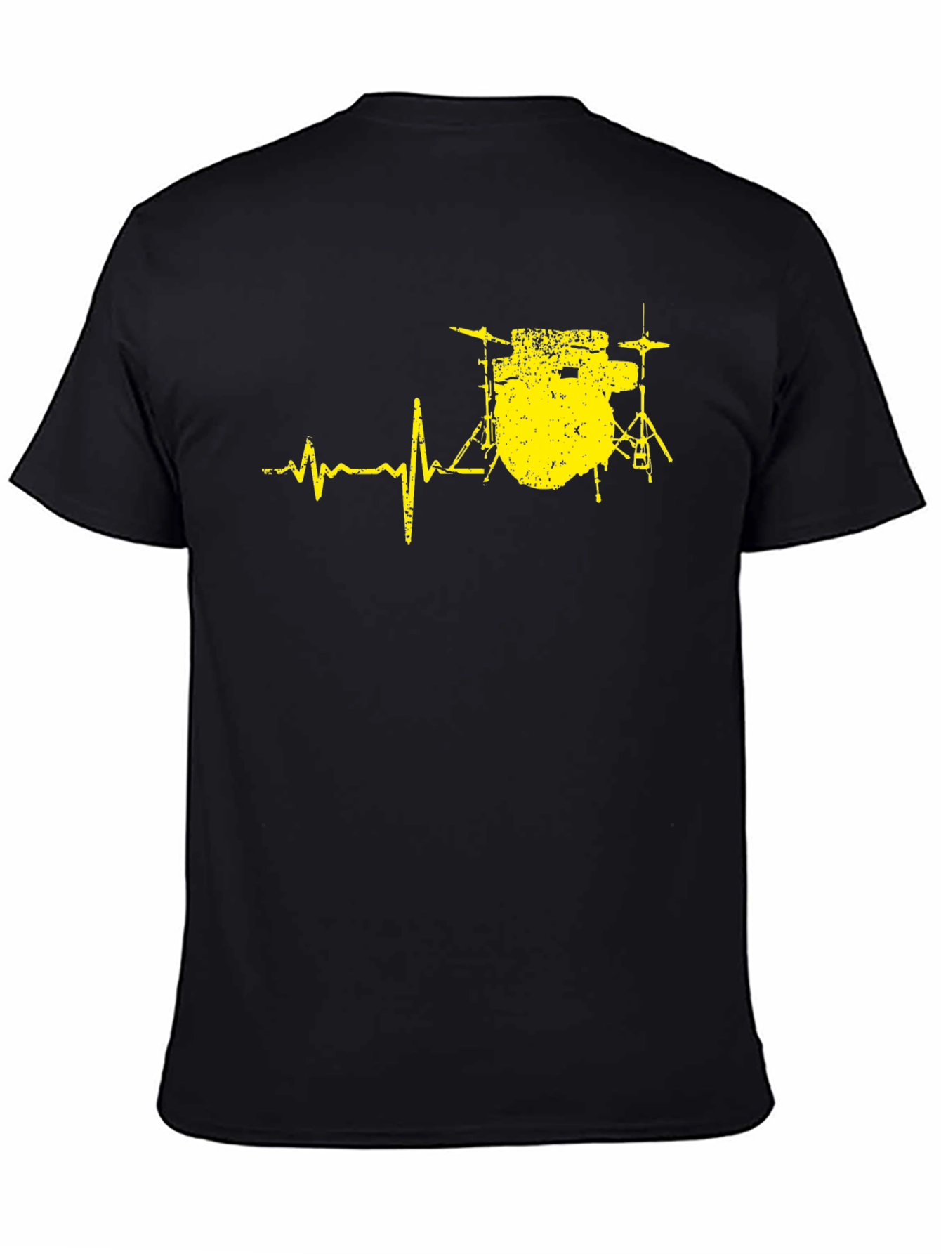 Drumbeat T-Shirt: Musicians Heartbeat Graphic Tee