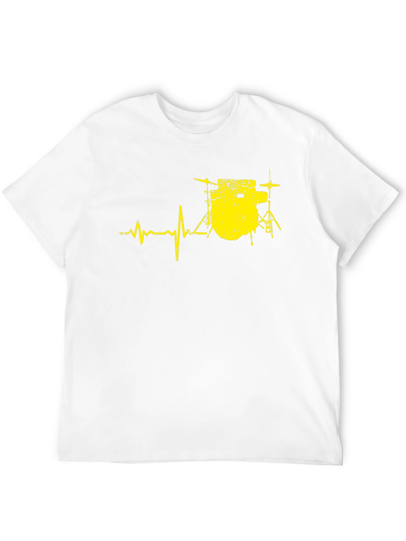 Drumbeat T-Shirt: Musicians Heartbeat Graphic Tee