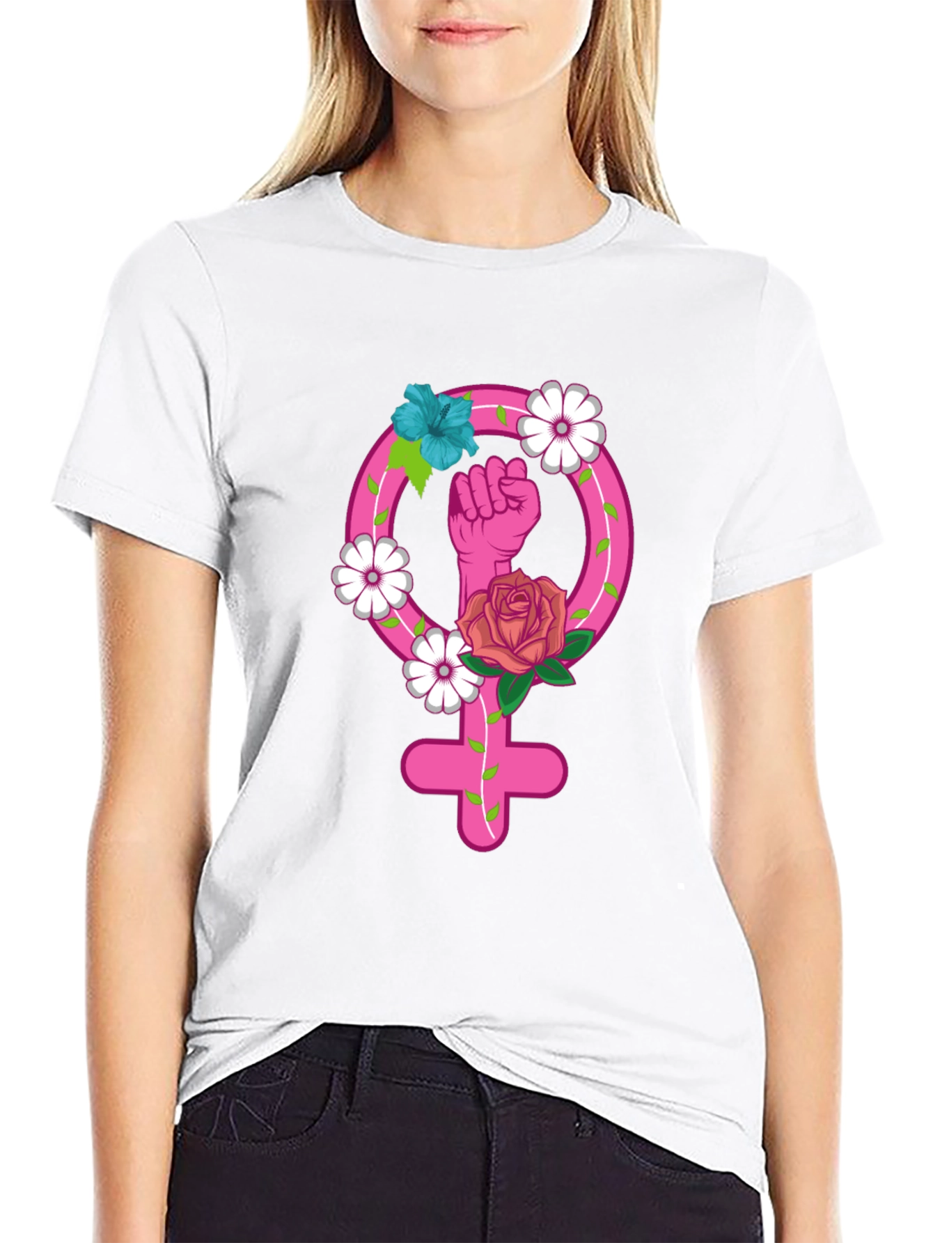 Feminist Power Symbol T-Shirt