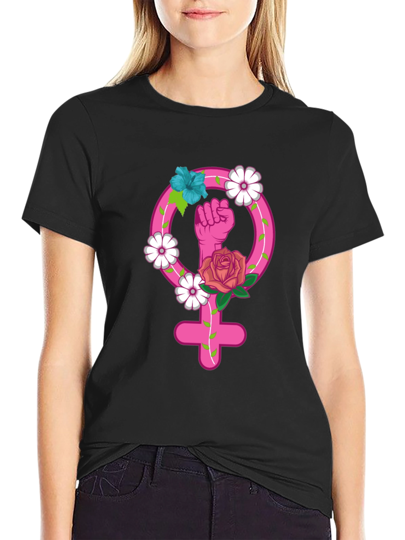 Feminist Power Symbol T-Shirt