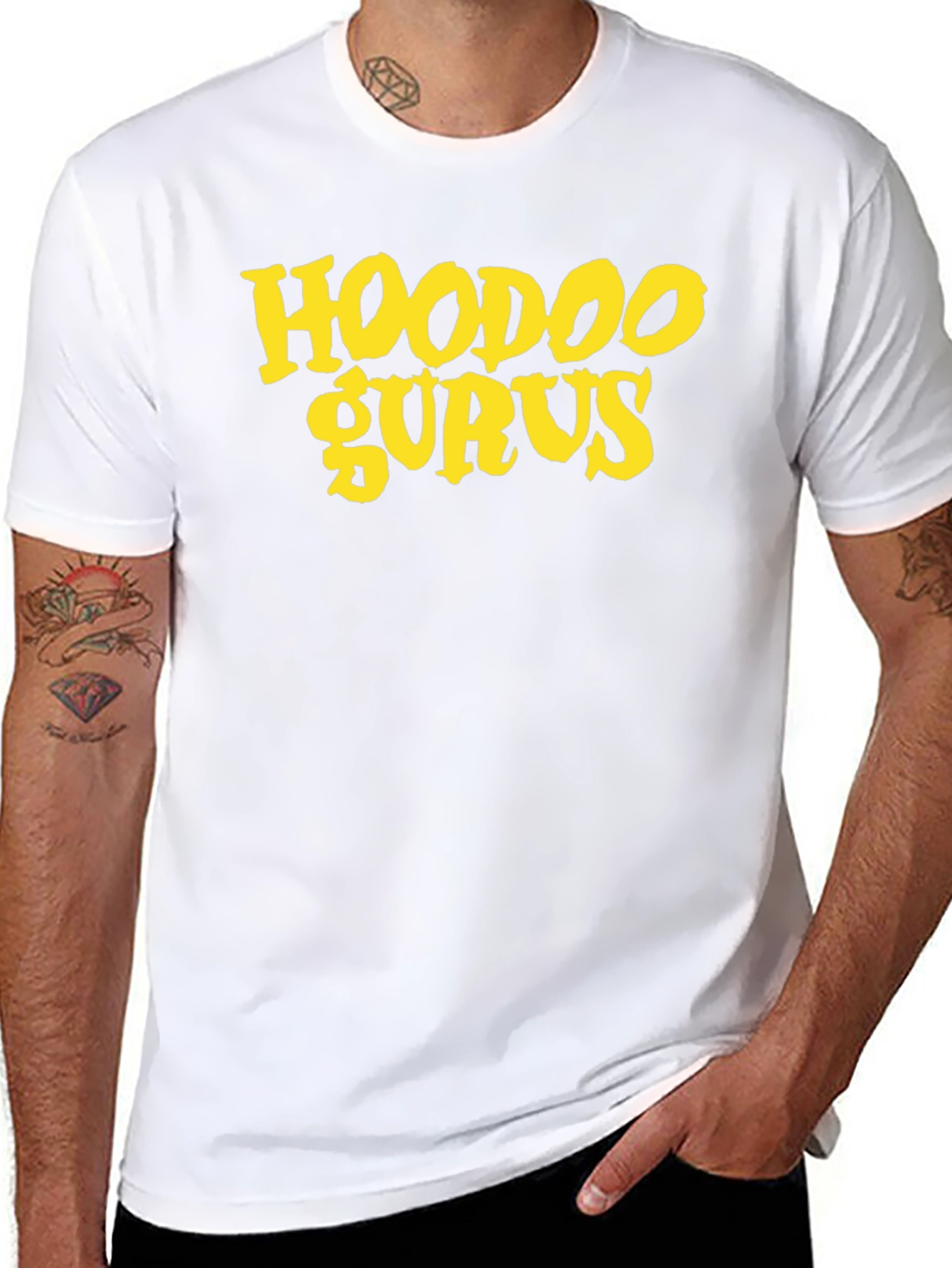Hoodoo Gurus Black T-Shirt - Retro Band Tee