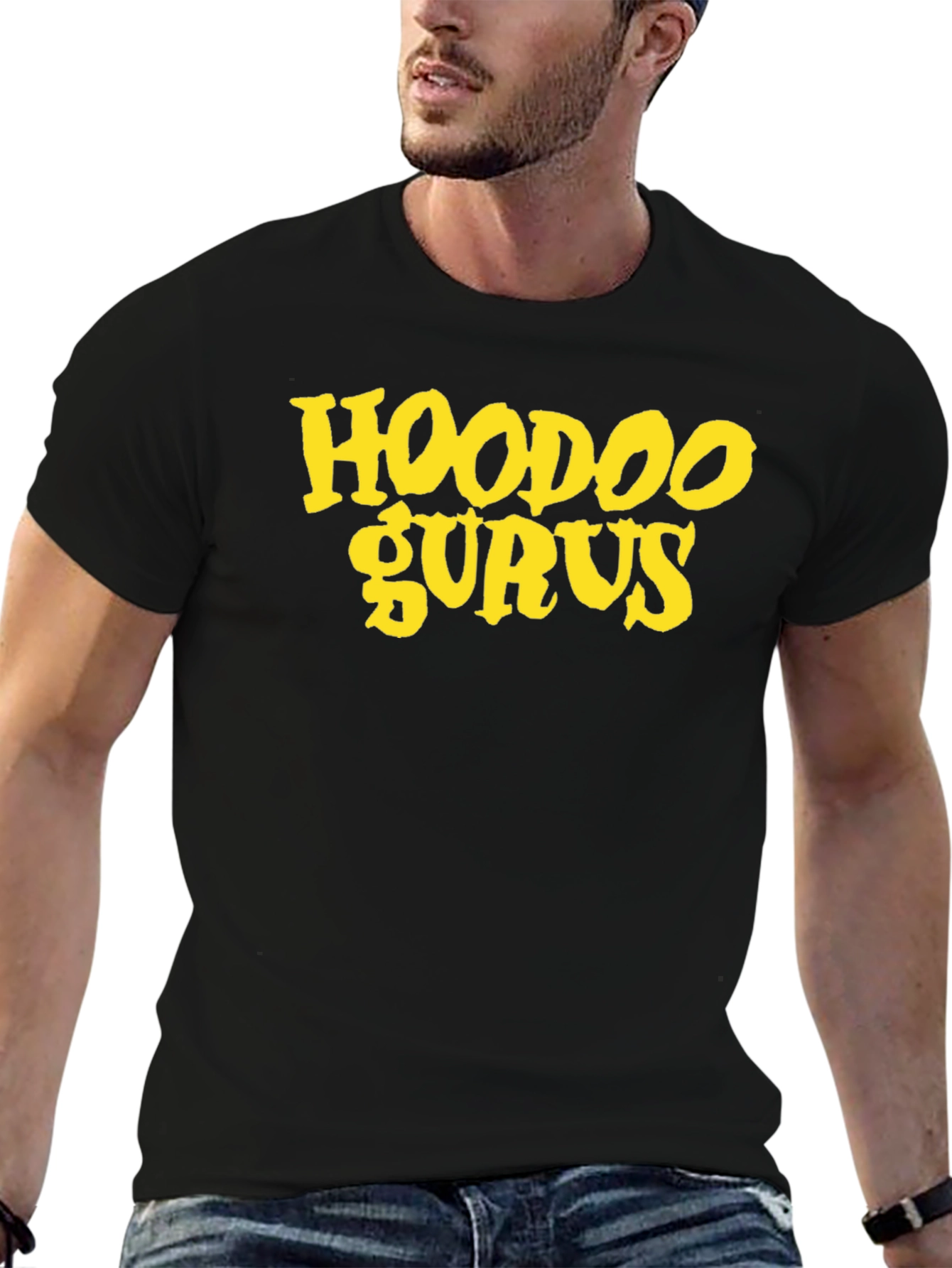 Hoodoo Gurus Black T-Shirt - Retro Band Tee