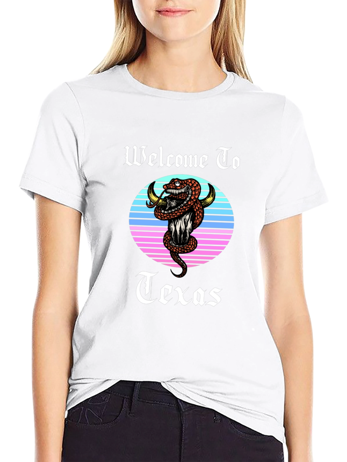 Welcome to Texas Snake Graphic Tee