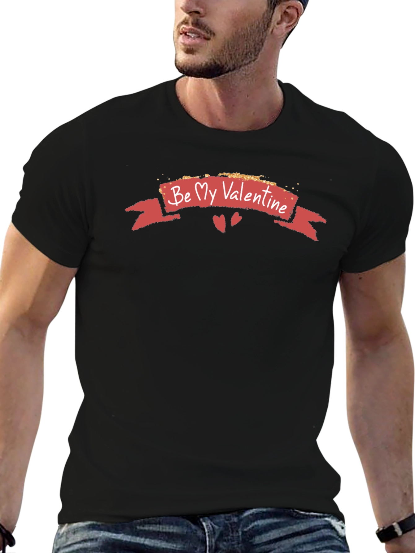 Valentines Day Graphic Tee - Be My Valentine