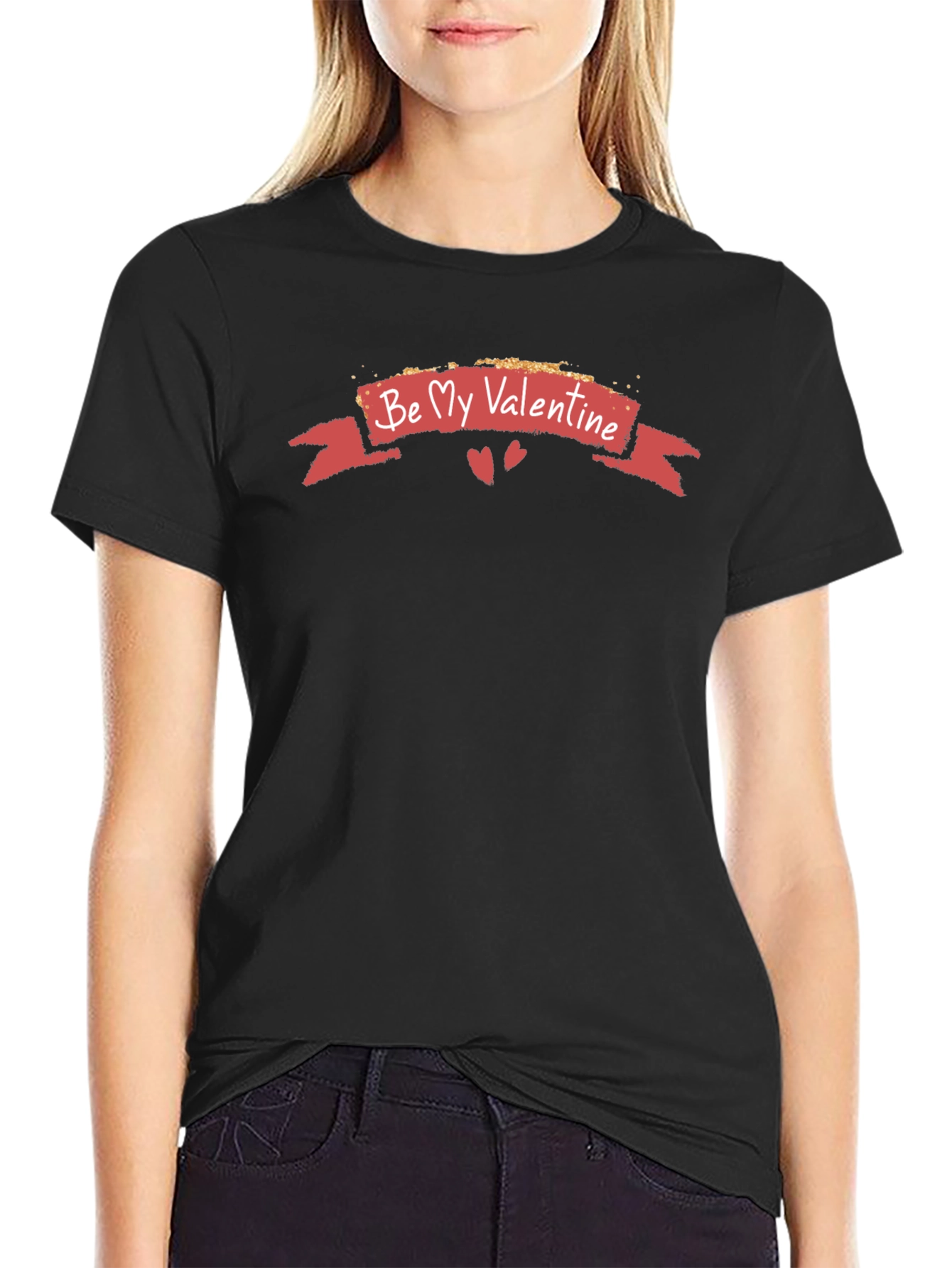 Valentines Day Graphic Tee - Be My Valentine