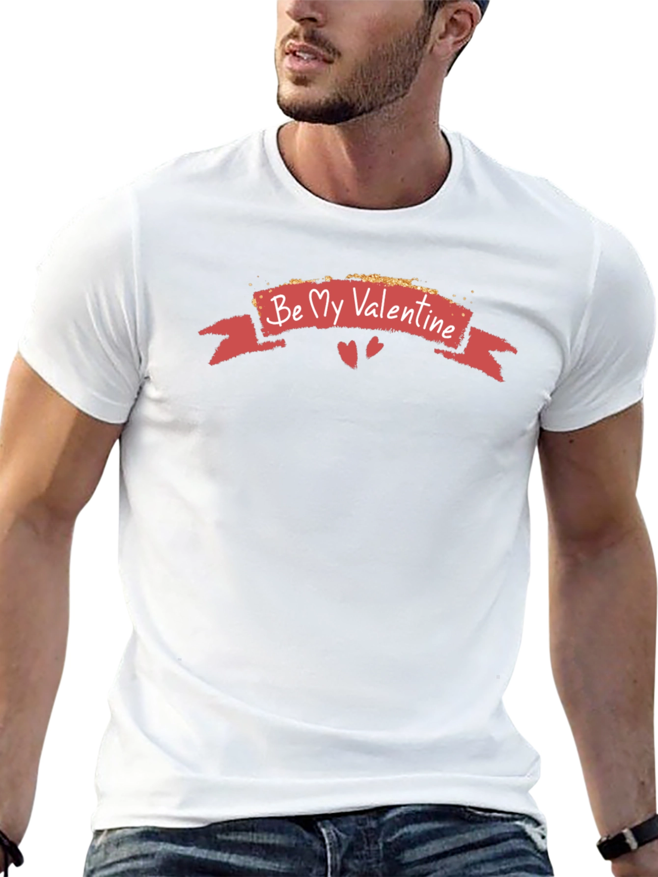 Valentines Day Graphic Tee - Be My Valentine