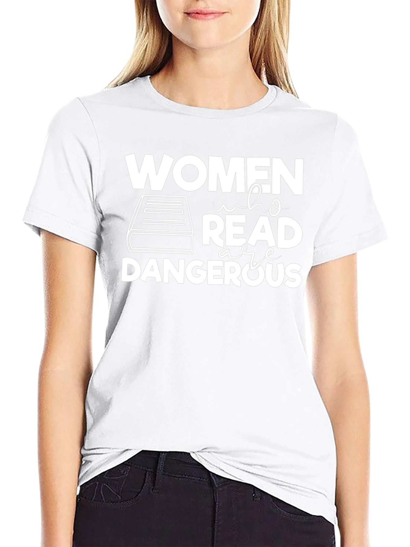 Women Who Read Are Dangerous Graphic Tee