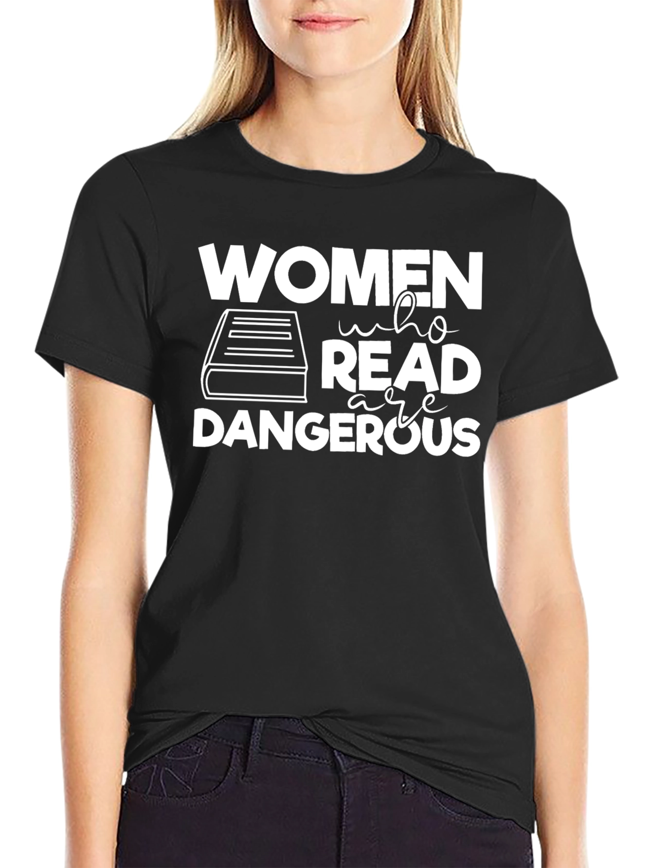 Women Who Read Are Dangerous Graphic Tee