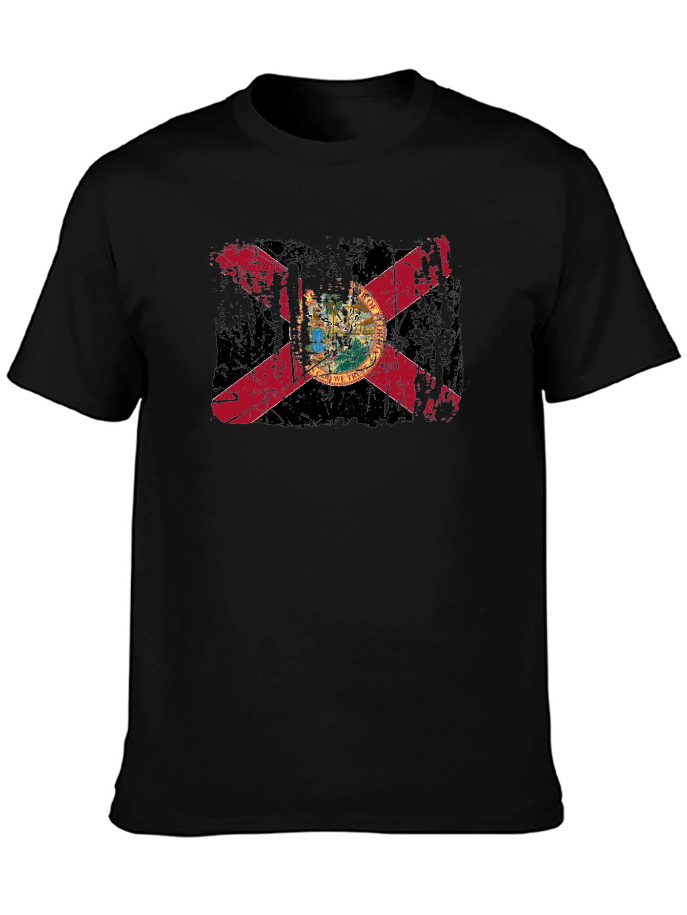 Florida State Flag T-Shirt - Distressed Graphic Tee