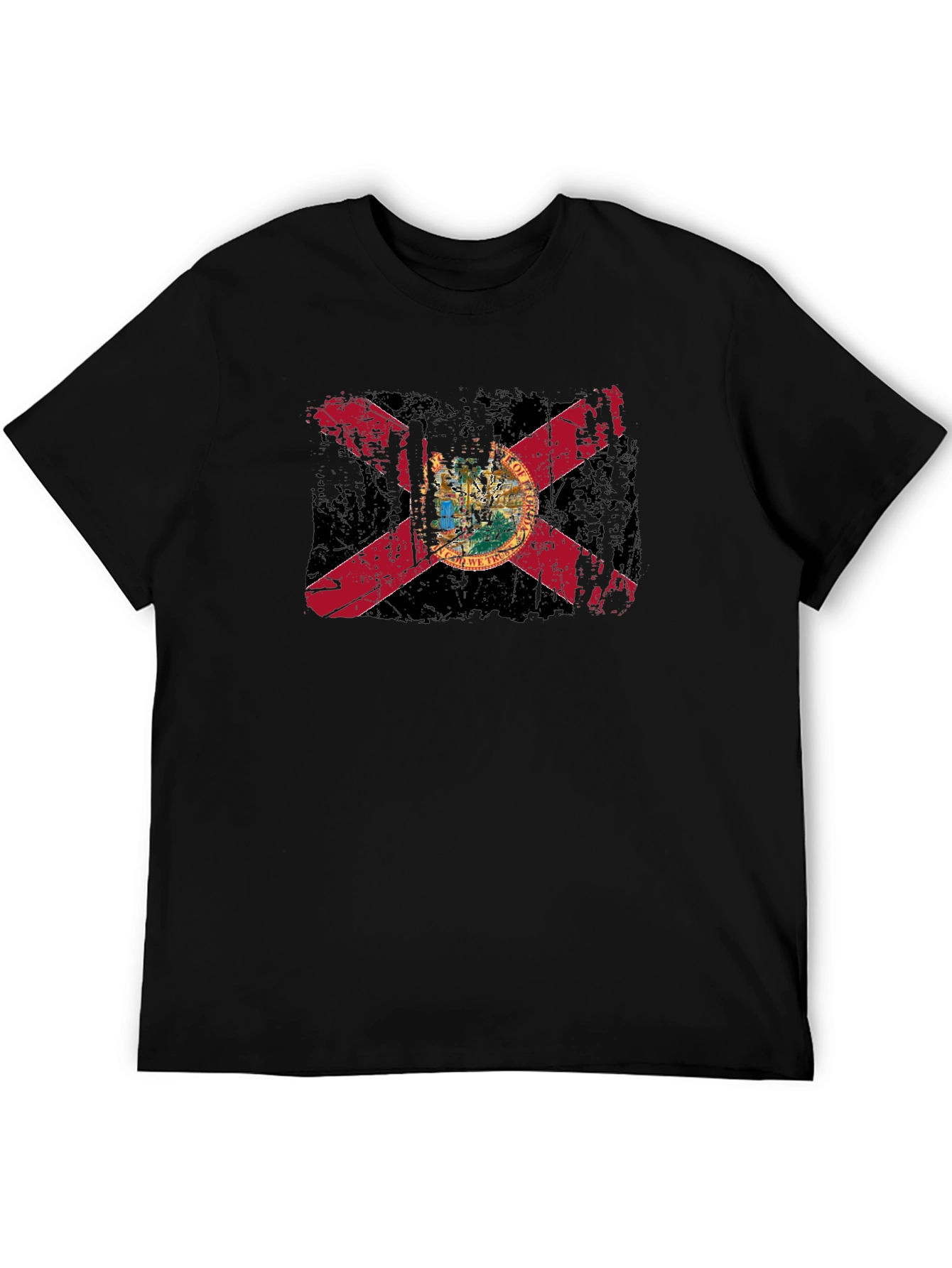 Florida State Flag T-Shirt - Distressed Graphic Tee