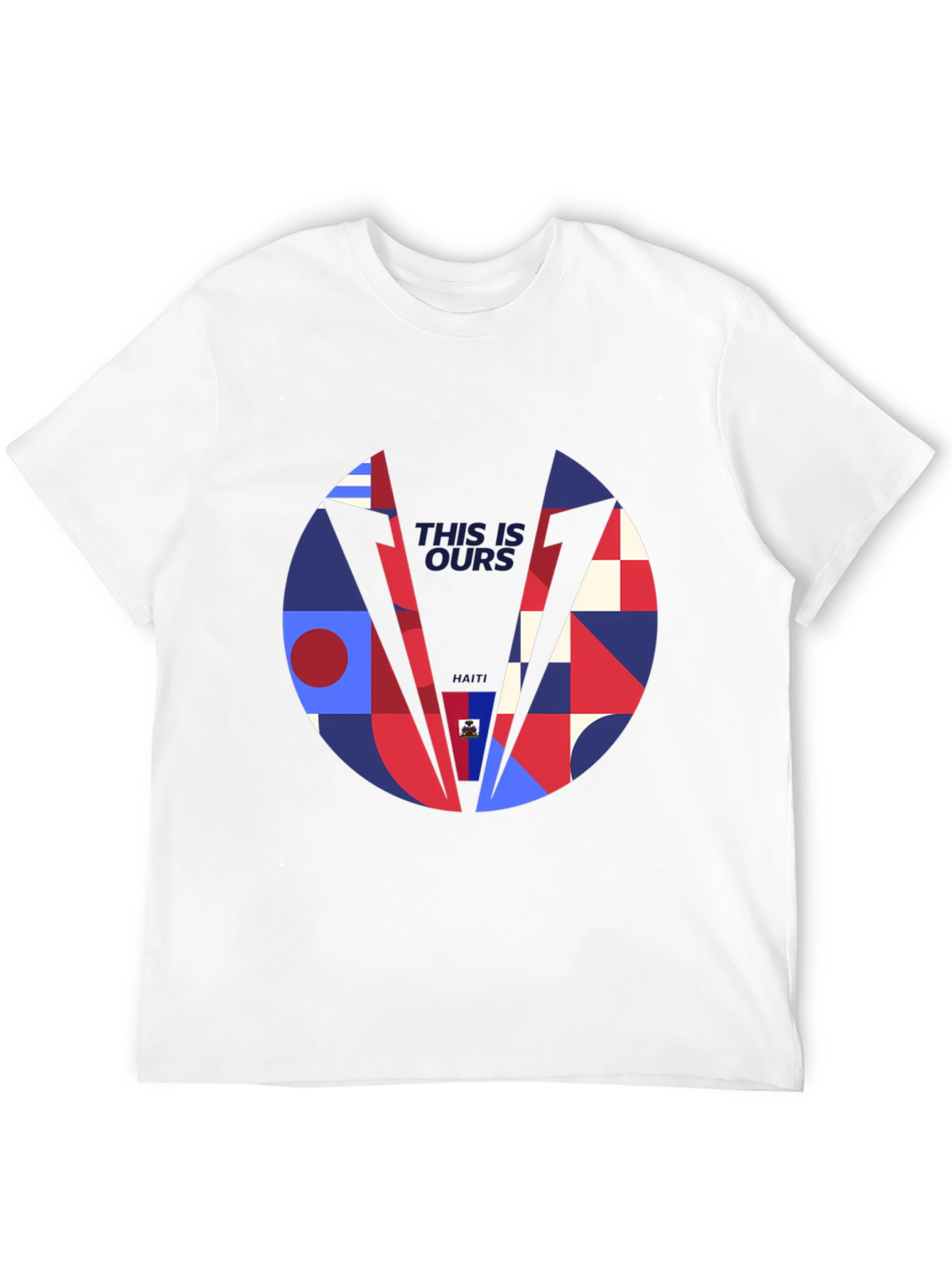 Modern Geometric Graphic T-Shirt